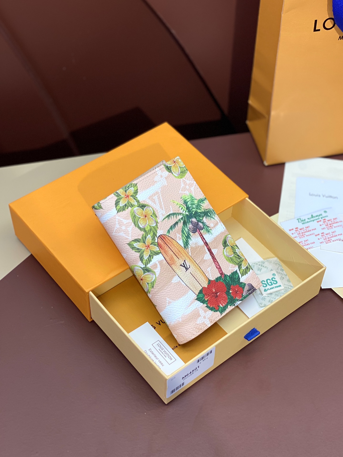 LV 루이비통 여권 케이스 여권지갑 지갑