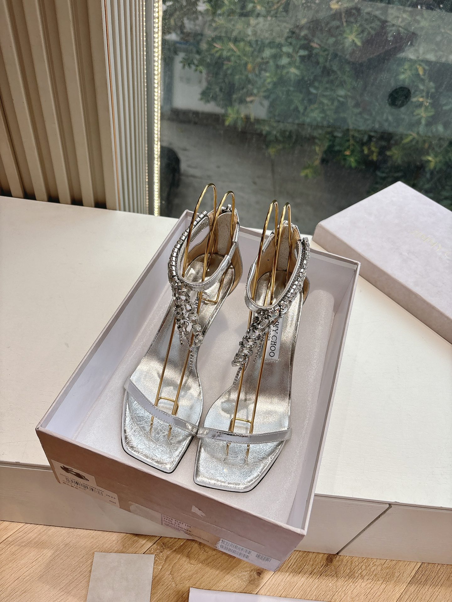 Jimmy Choo 지미추 가보시 펄 하이힐 웨딩 슈즈 구두 신발