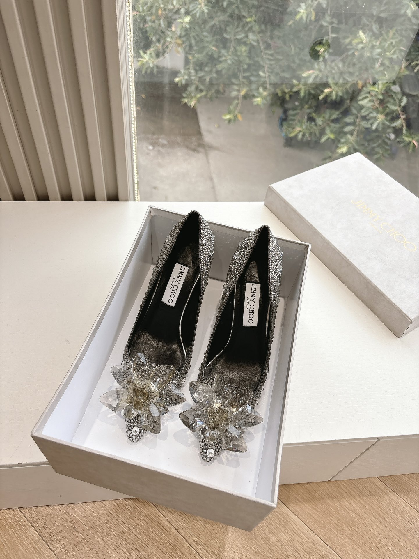 Jimmy Choo 지미추 스틸레토 힐 웨딩 슈즈 구두 신발