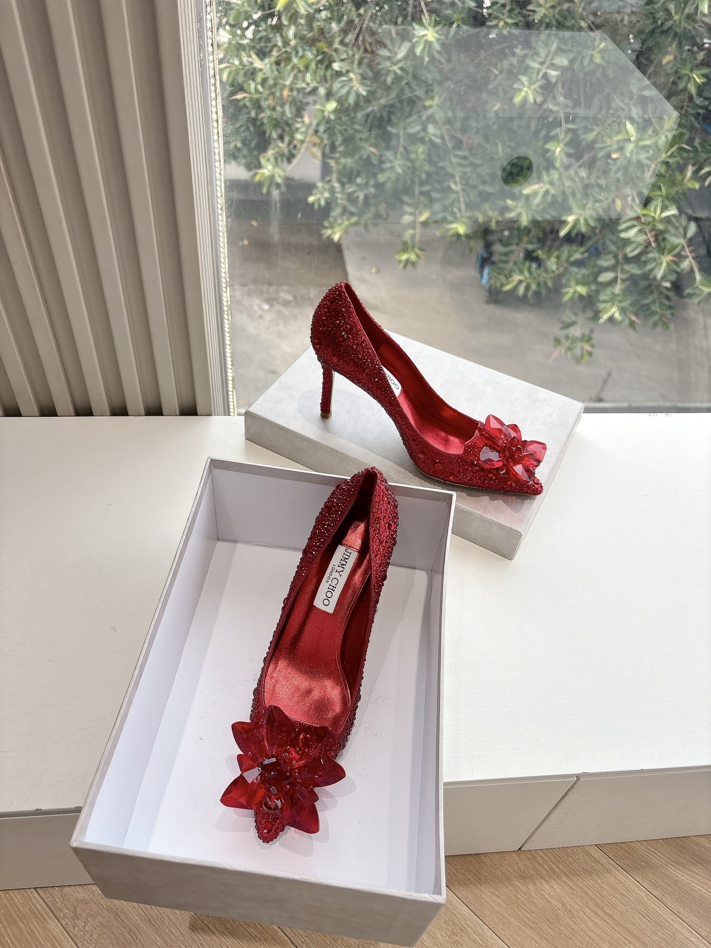 Jimmy Choo 지미추 스틸레토 힐 웨딩 슈즈 구두 신발