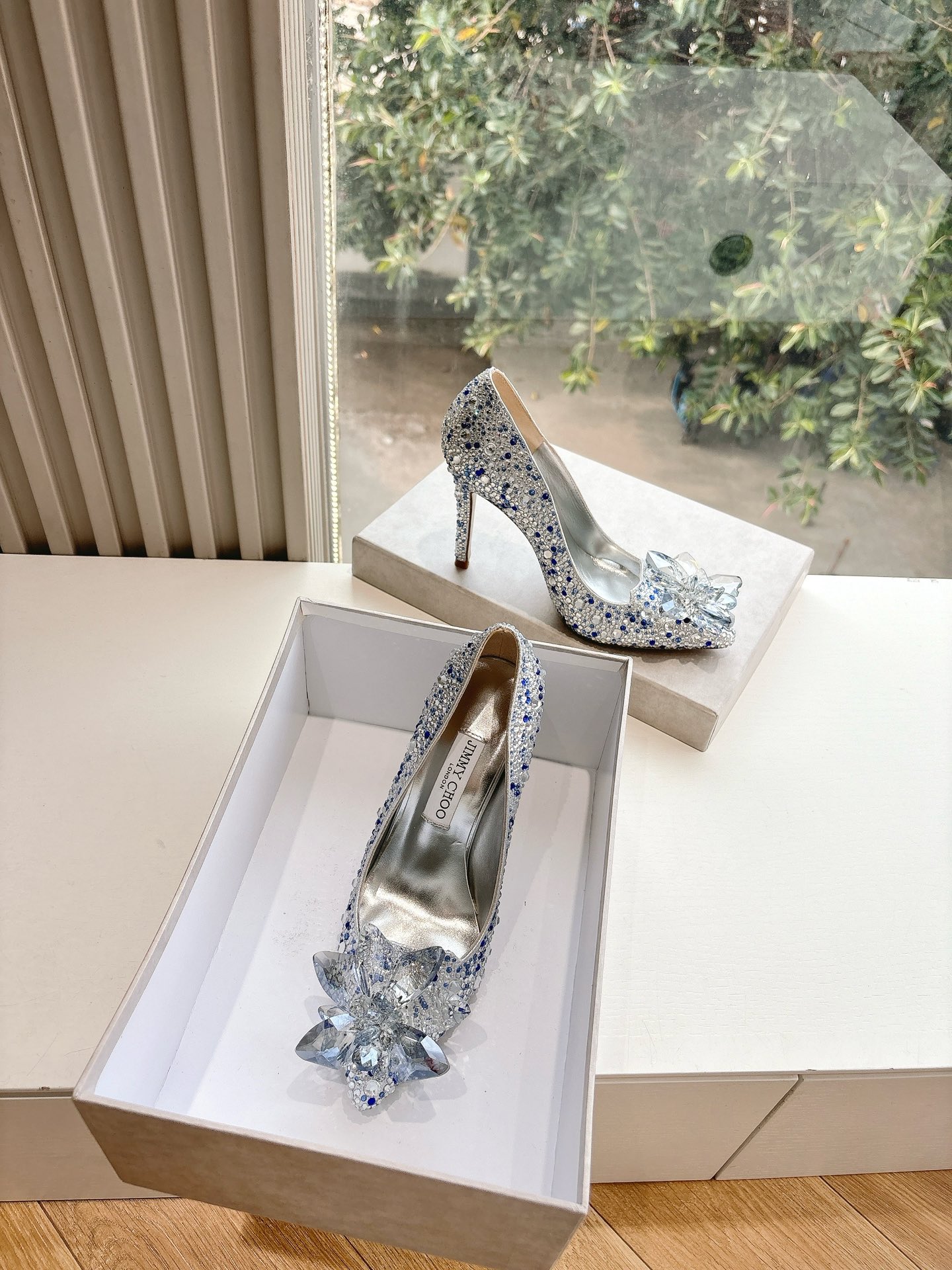 Jimmy Choo 지미추 스틸레토 힐 웨딩 슈즈 구두 신발