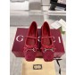 GUCCI 구찌 홀스퀘어 토슈즈 플랫 슈즈 신발