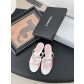 CHANEL 샤넬 통굽 샌들 슬리퍼 신발