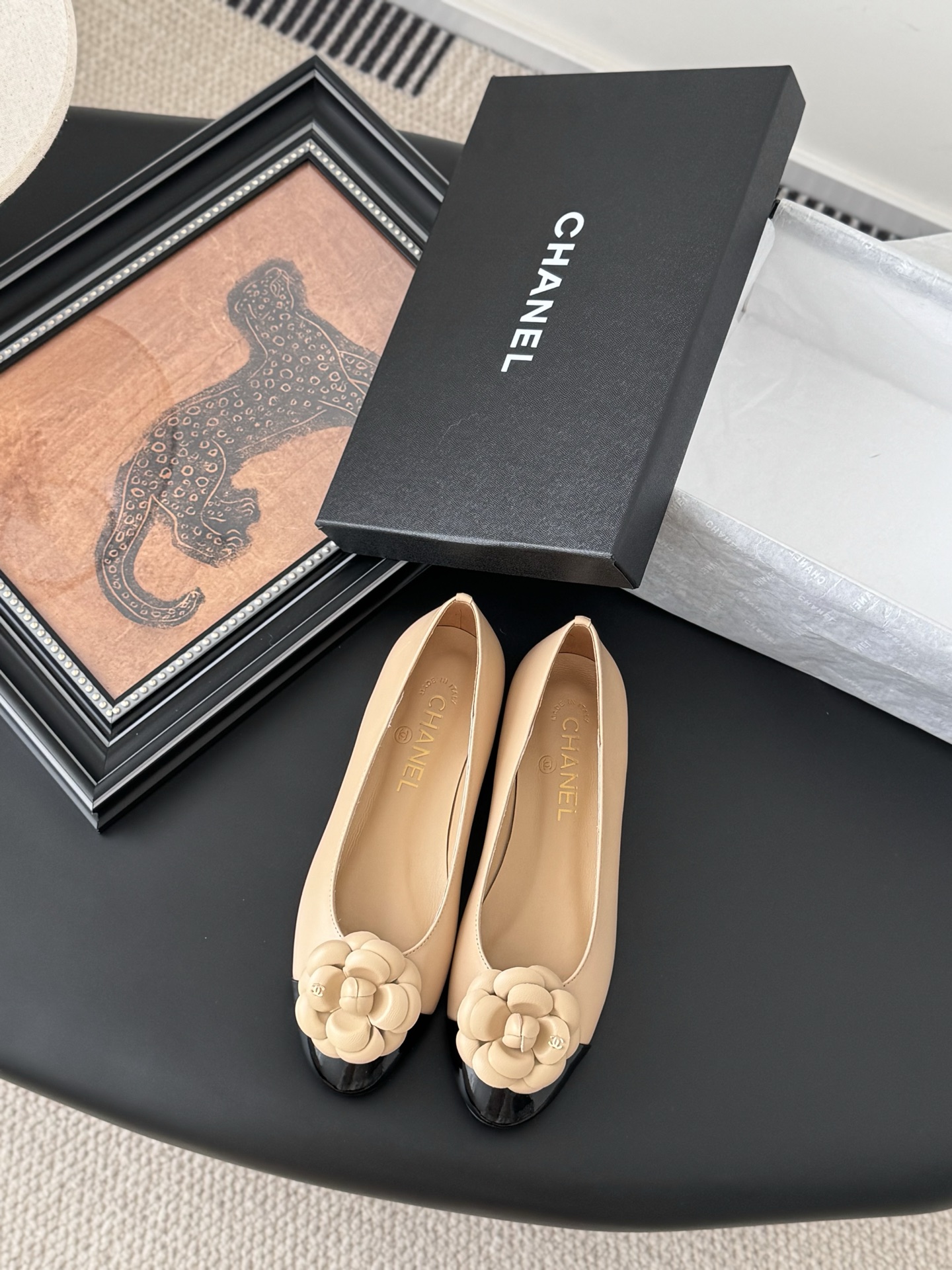 CHANEL 샤넬 25K 플랫 슈즈 단화 신발