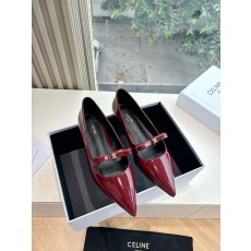 Celine 셀린느 로고 통굽 로퍼 구두 신발