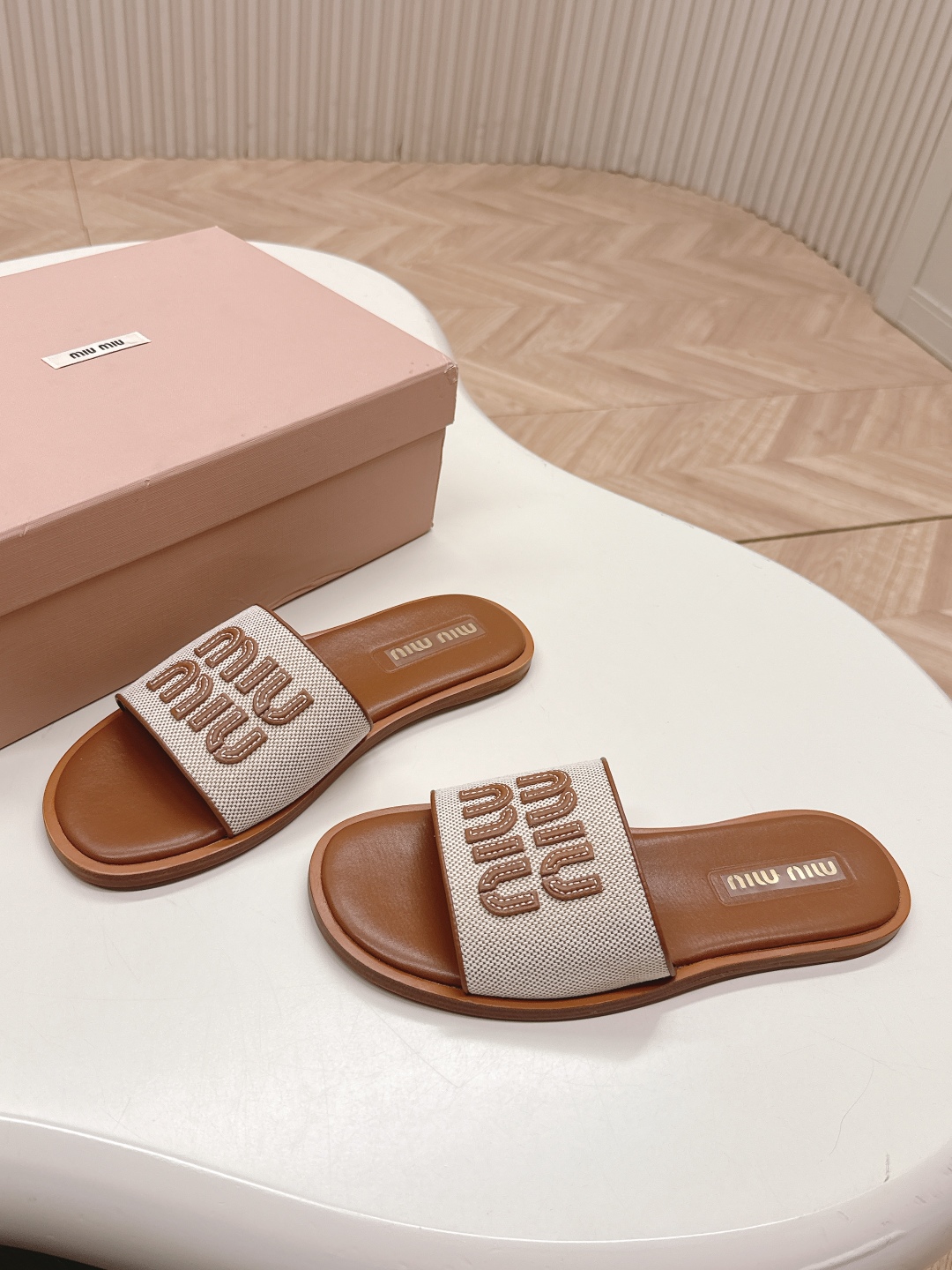 MIUMIU 미우미우 슬리퍼 샌들 신발