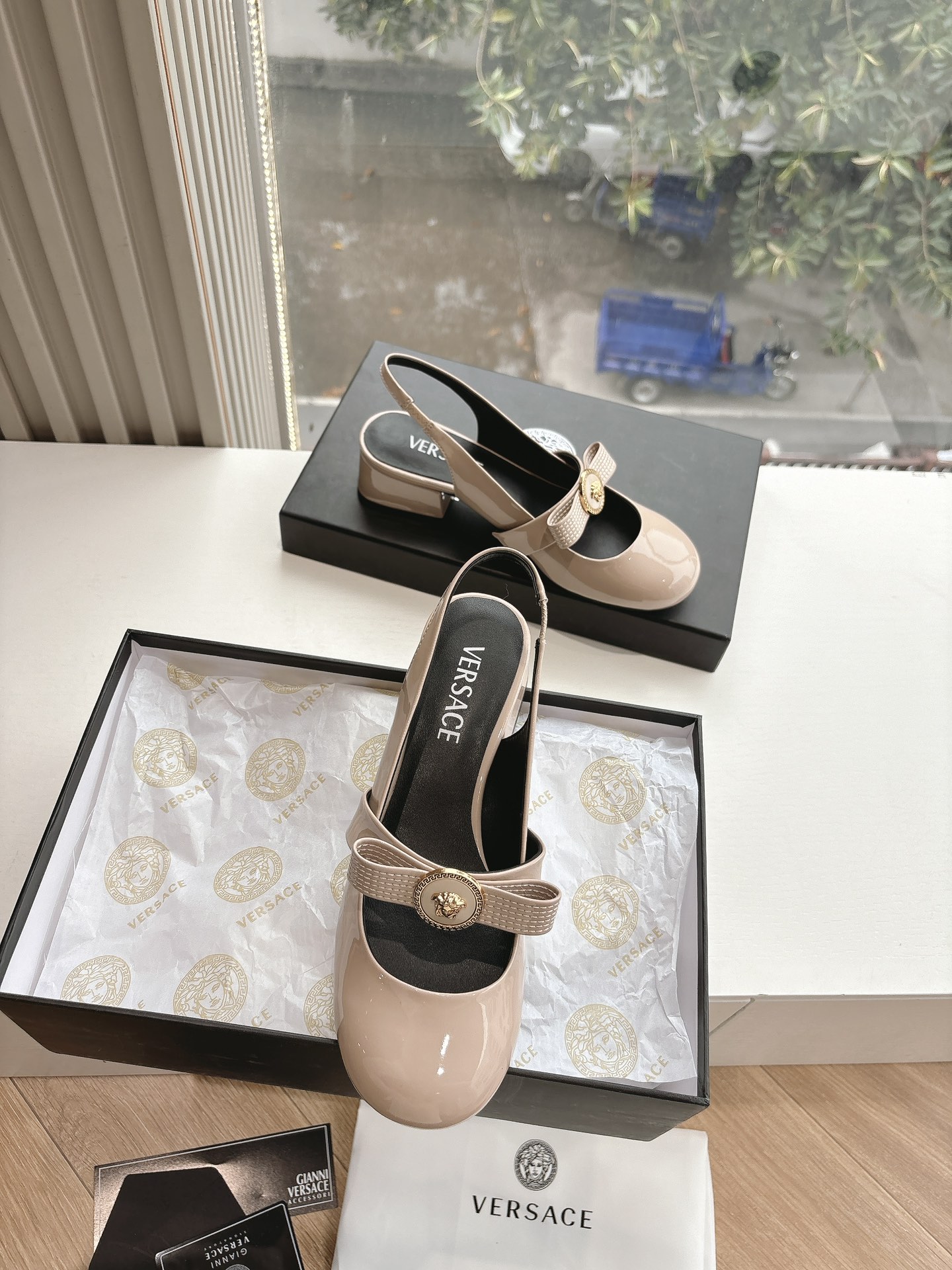 Versace 베르사체 힐 통굽 구두 신발