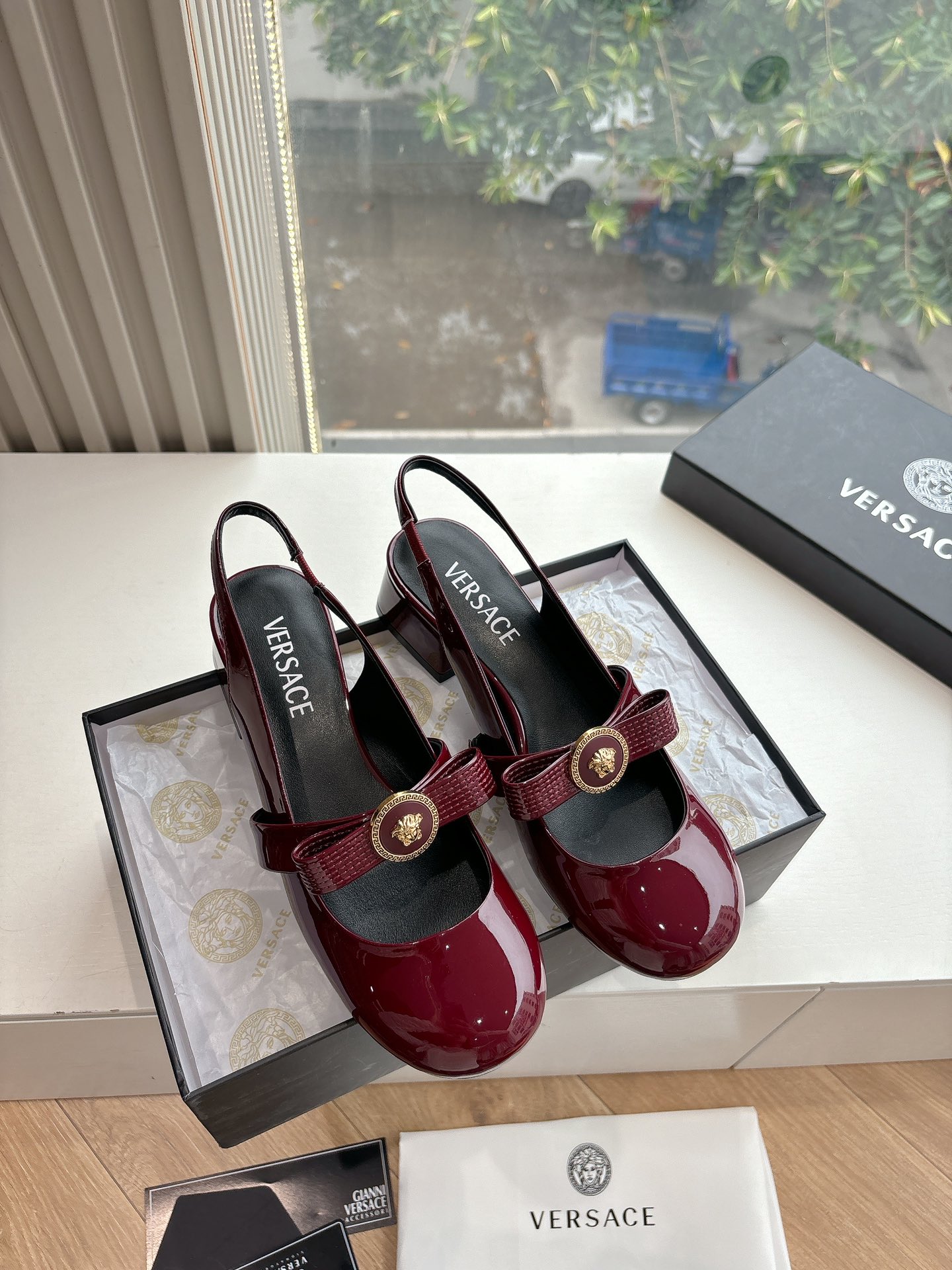 Versace 베르사체 힐 통굽 구두 신발