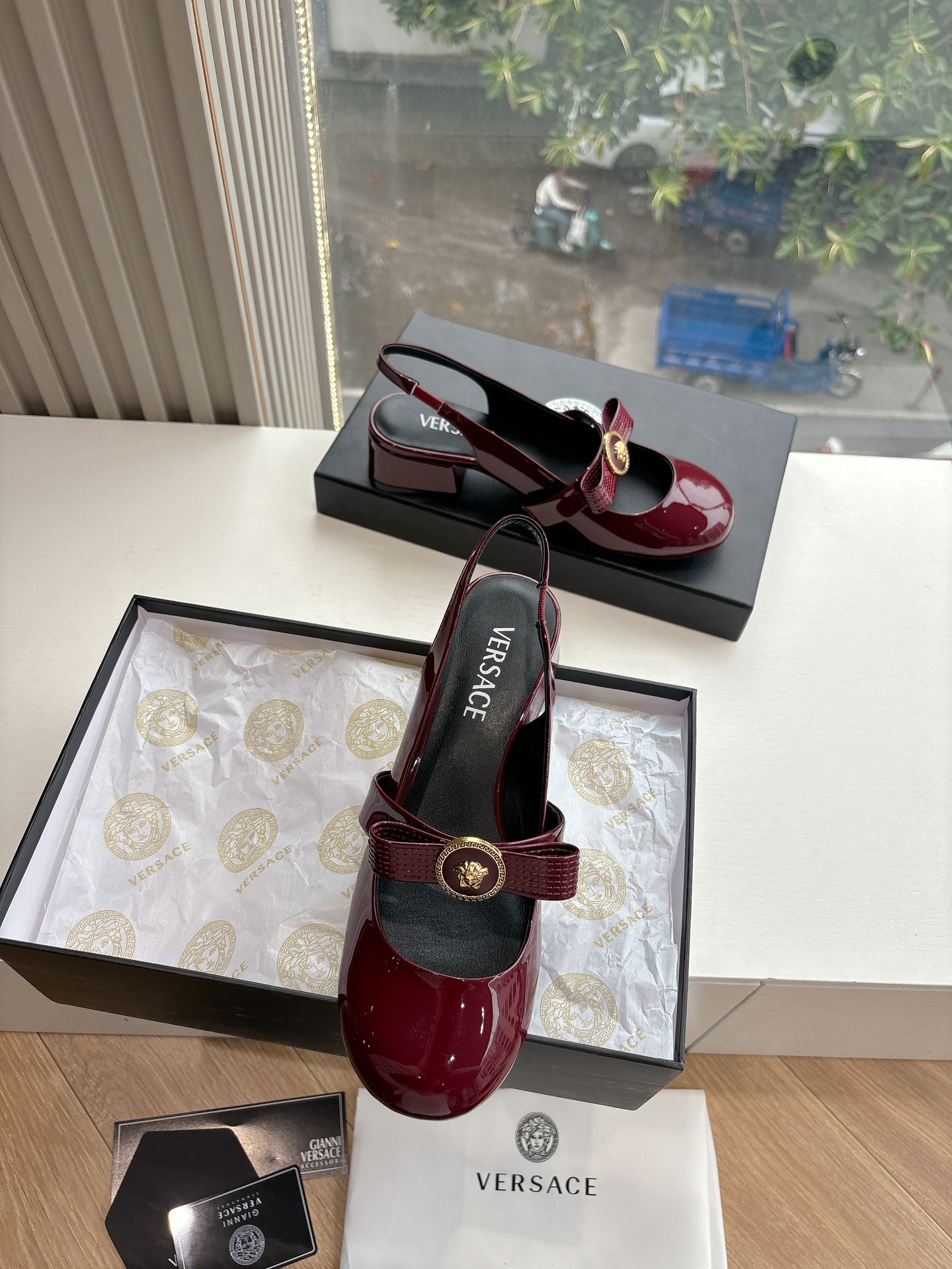 Versace 베르사체 힐 통굽 구두 신발