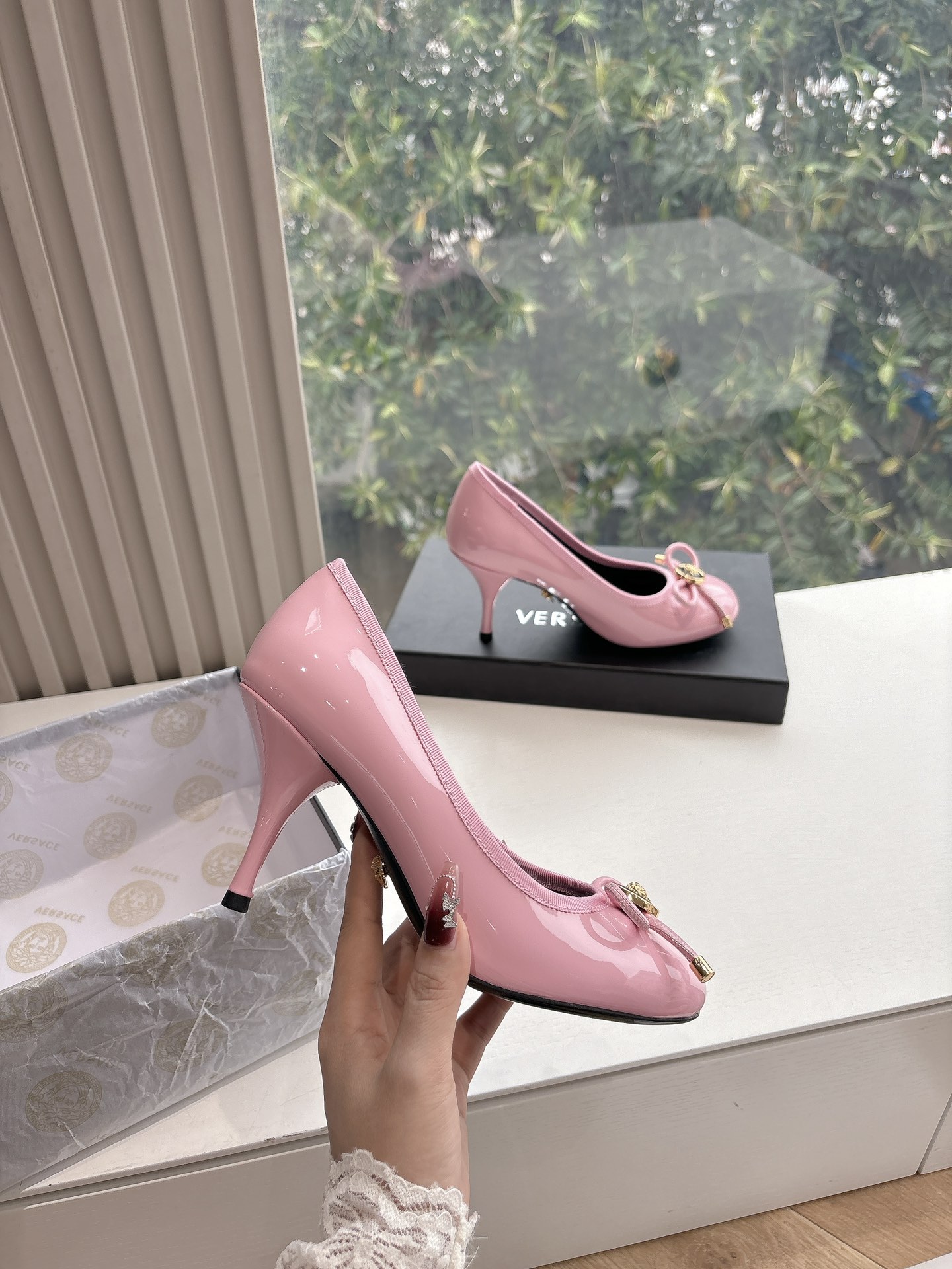 Versace 베르사체 힐 구두 신발