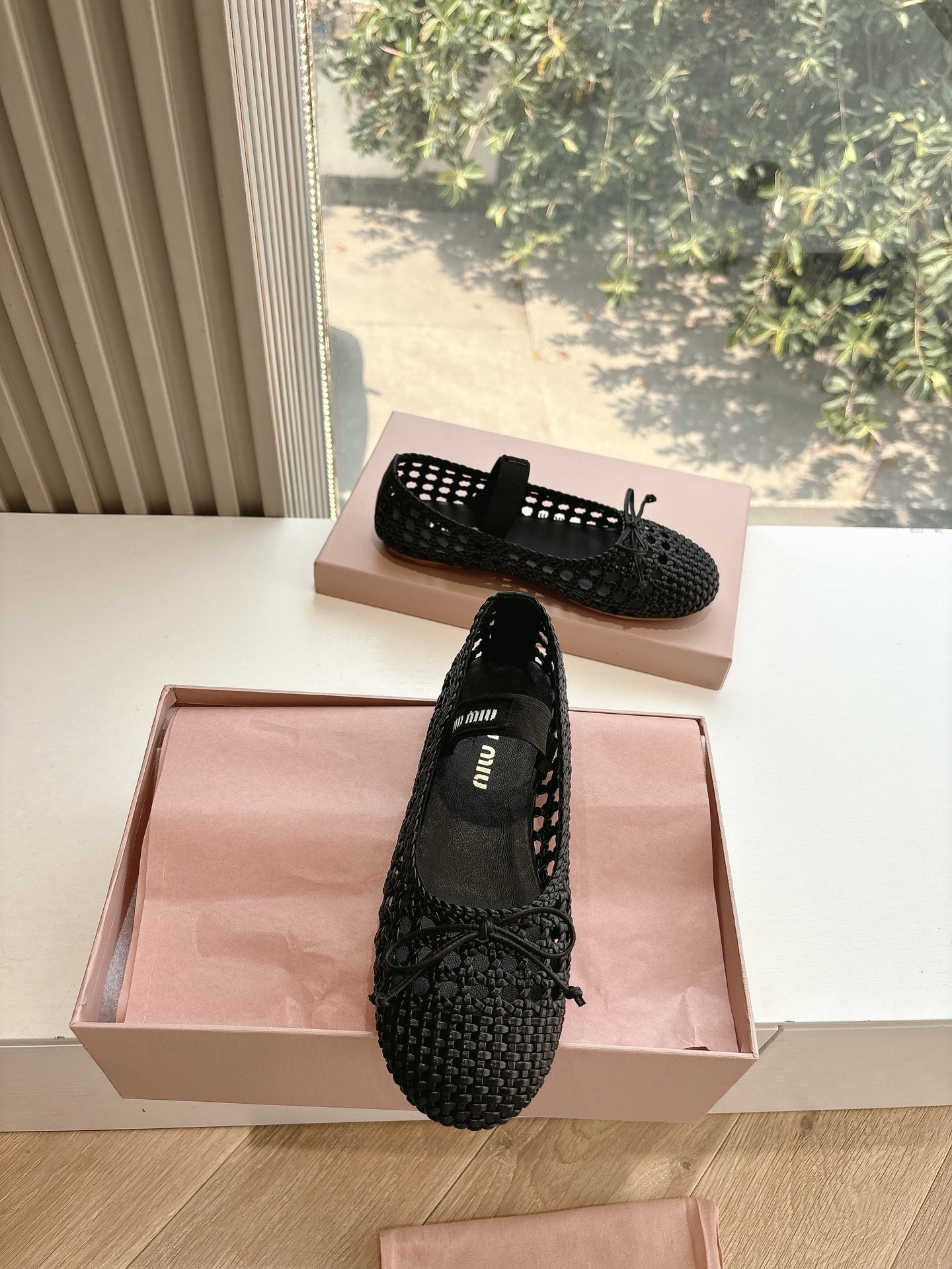 MIUMIU 미우미우 플랫 슈즈 단화 신발