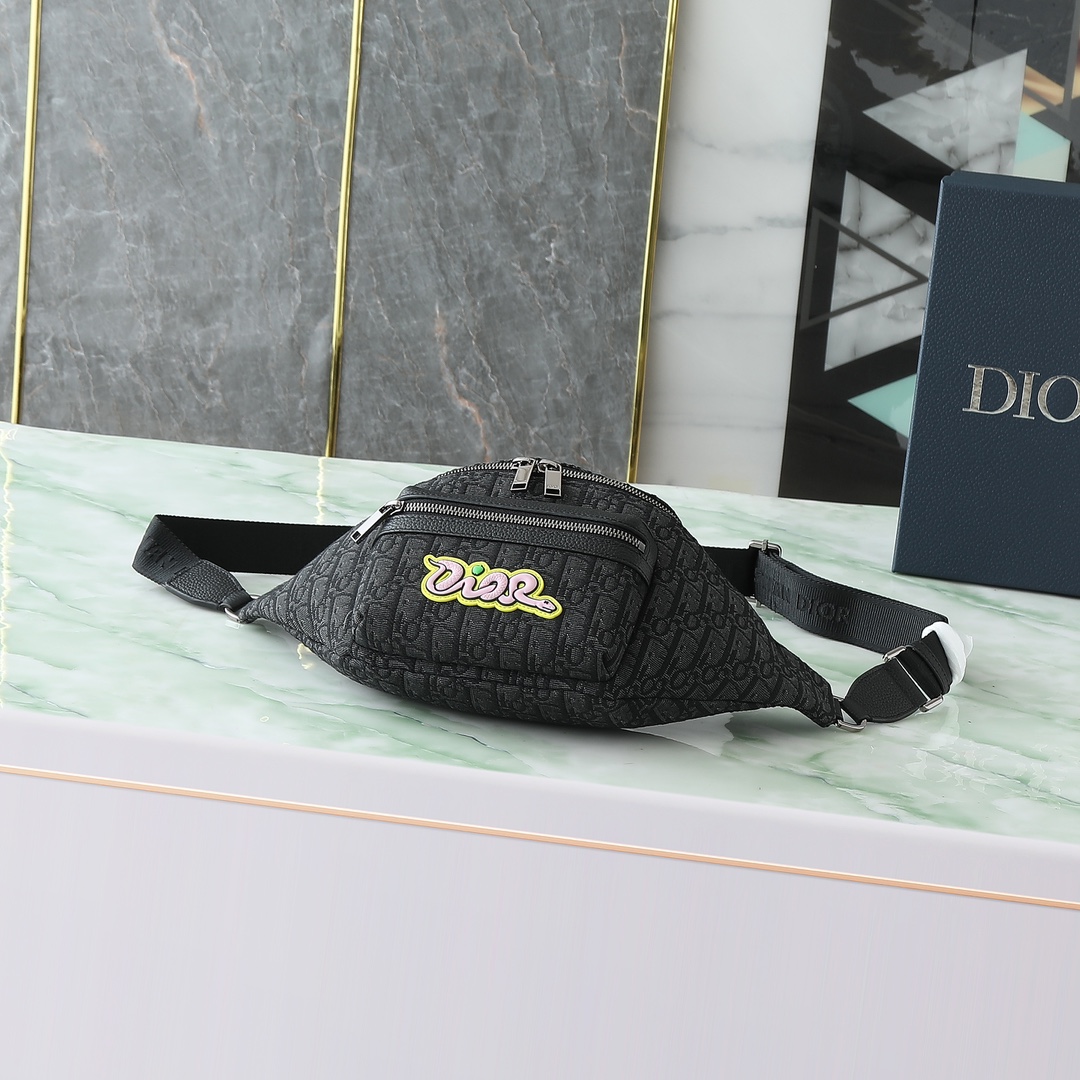 Dior CD 디올 힙색 슬링백 가방
