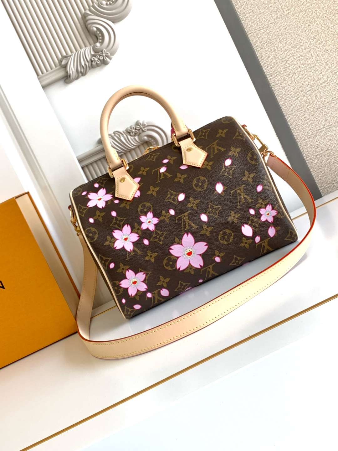 LV 루이비통 벚꽃 스피디 25 토트백 가방