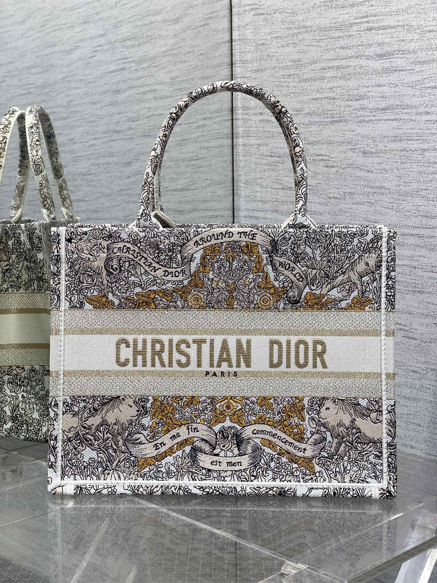 Dior CD Book Tote 디올 북토트 토트백 미디움 가방