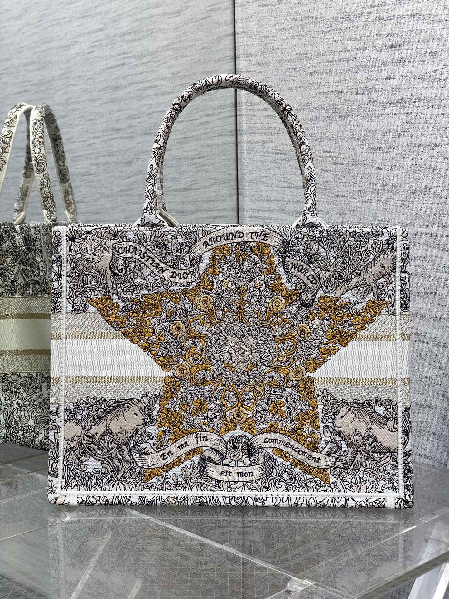 Dior CD Book Tote 디올 북토트 토트백 미디움 가방