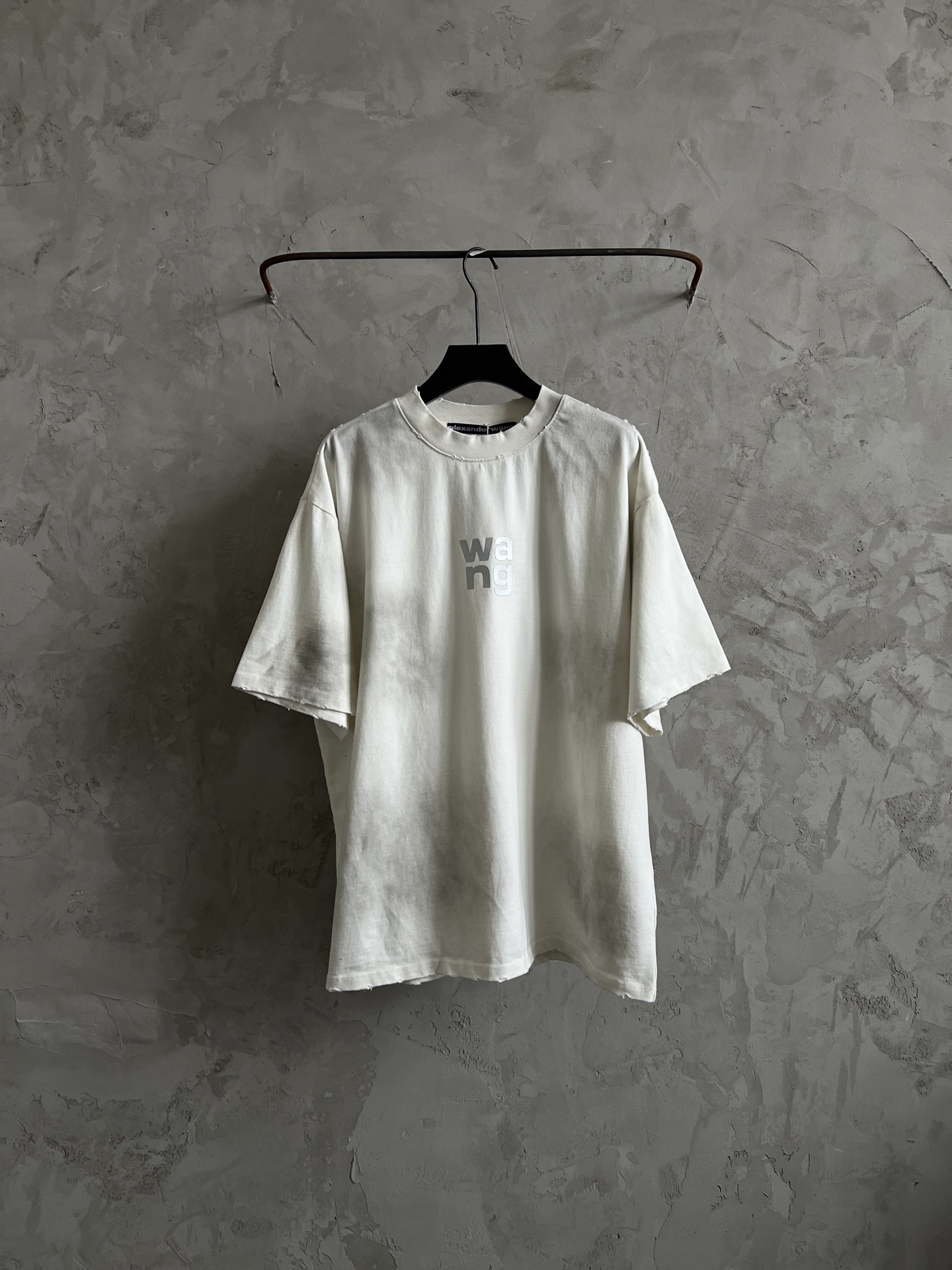 Alexander wang 알렉산더 왕 라운드 반팔 티셔츠 의류