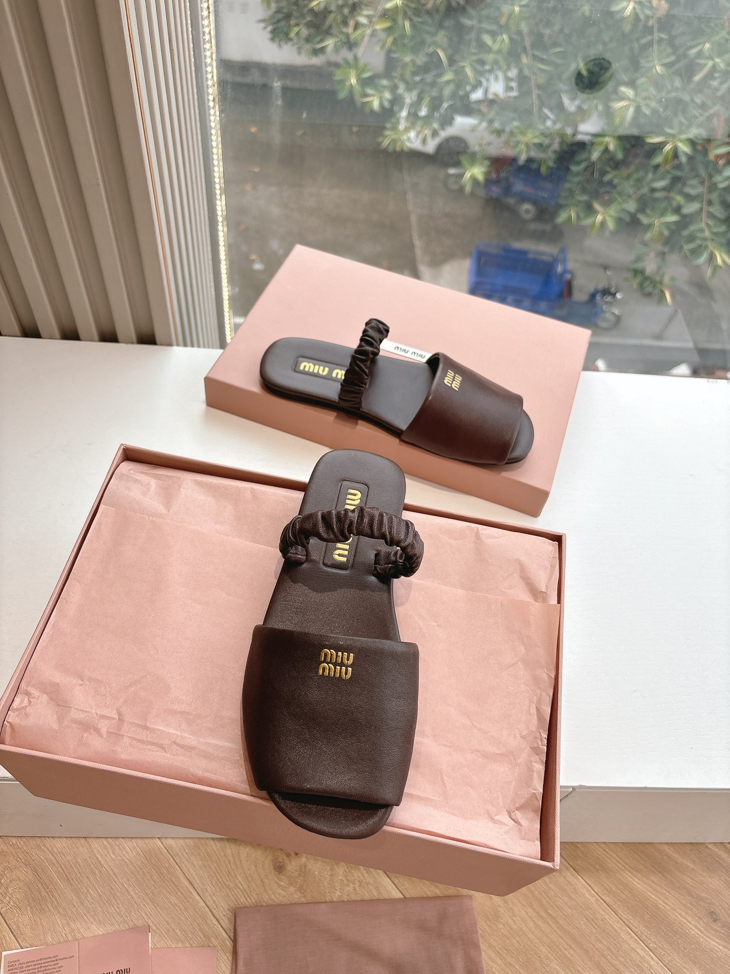 miumiu 미우미우 샌들 슬리퍼 신발