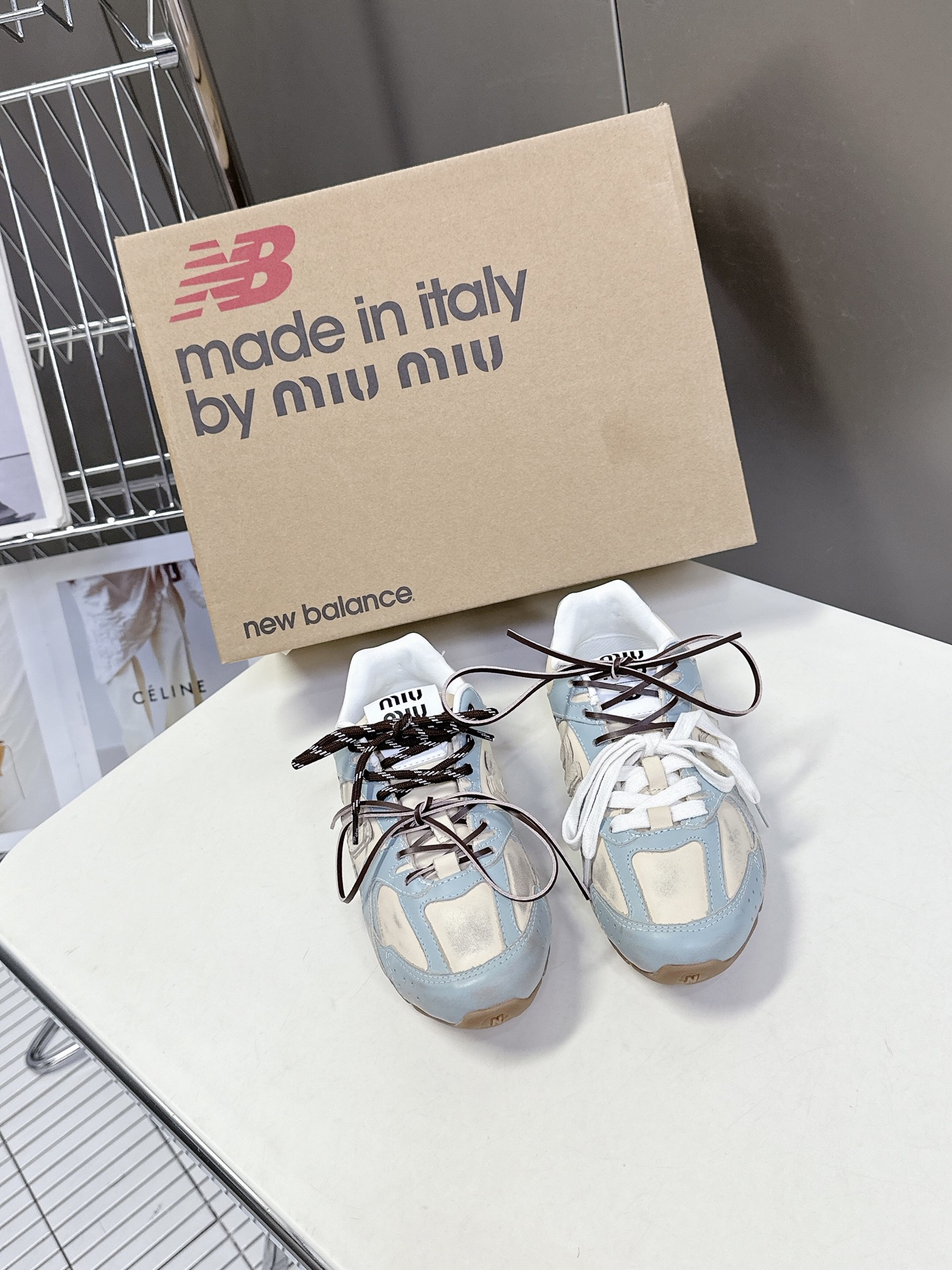 MiuMiu x New Balance 미우미우 뉴발란스 스니커즈 운동화 신발