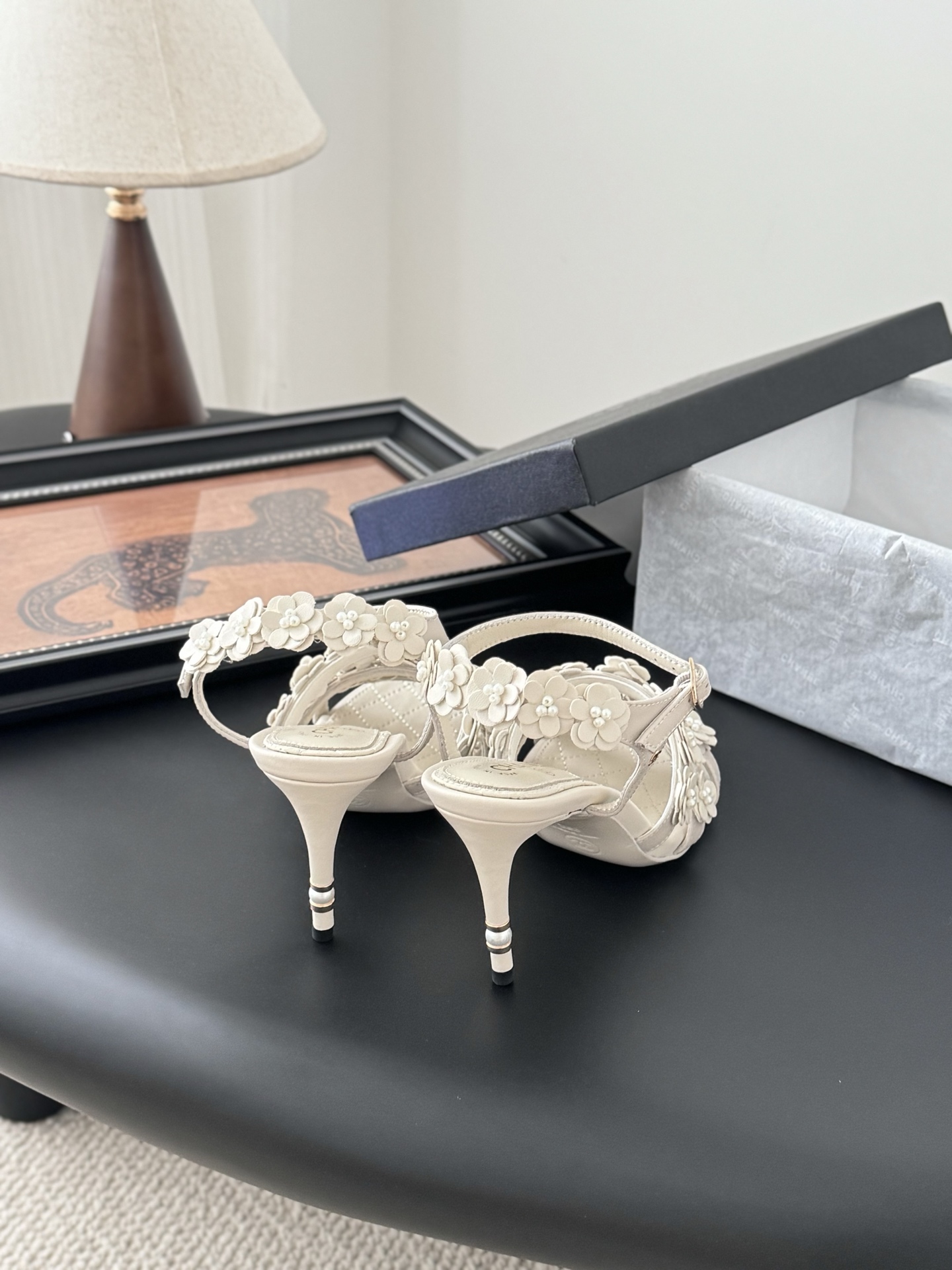 Chanel 샤넬 스트랩 샌들 구두 신발