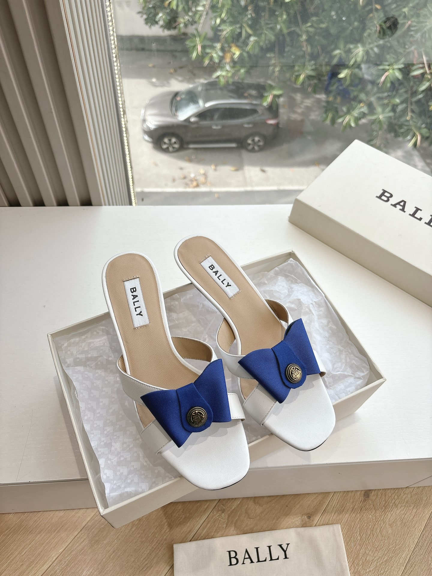 BALLY 발리 슬리퍼 플랫 샌들 신발