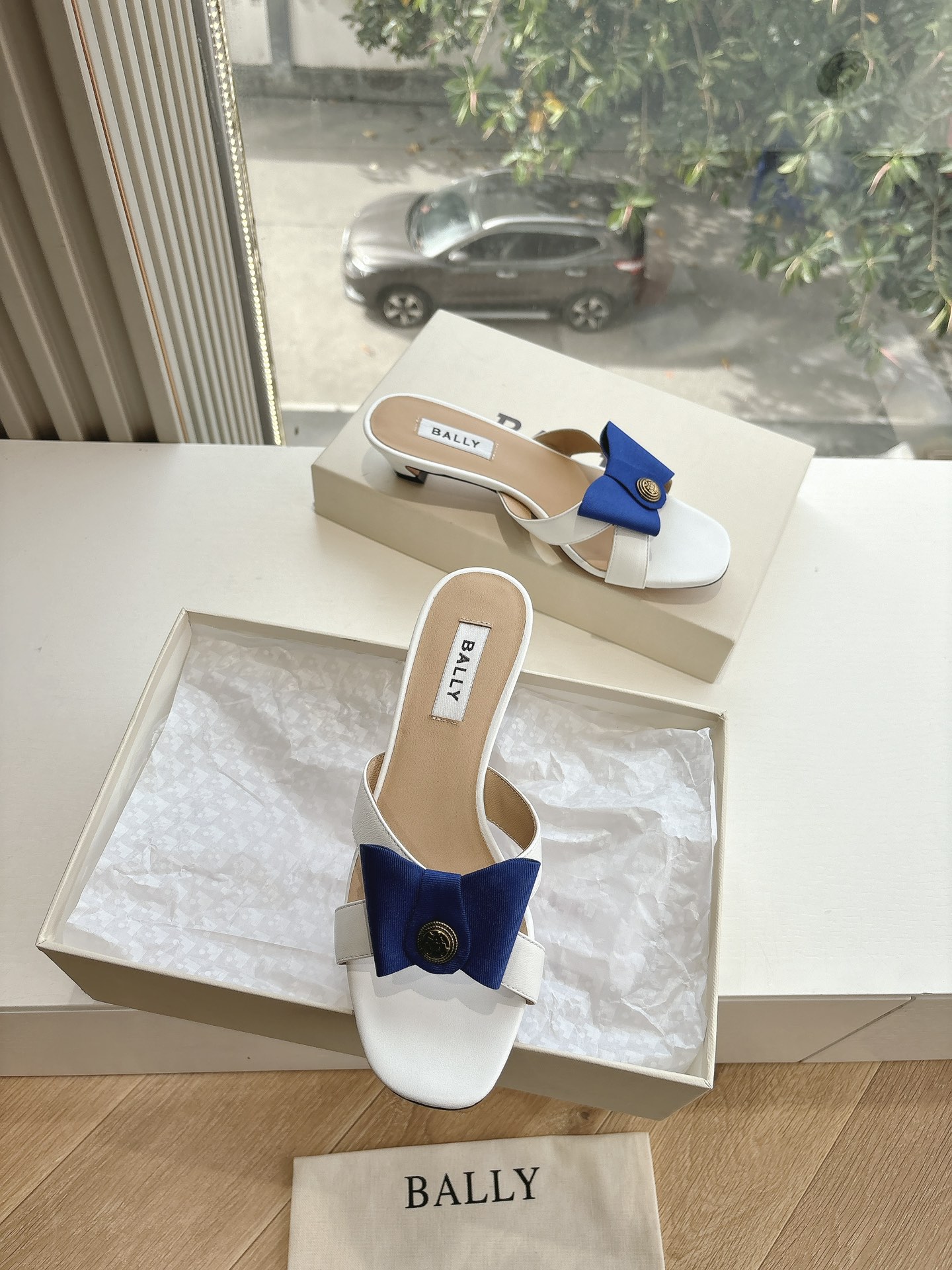 BALLY 발리 슬리퍼 플랫 샌들 신발