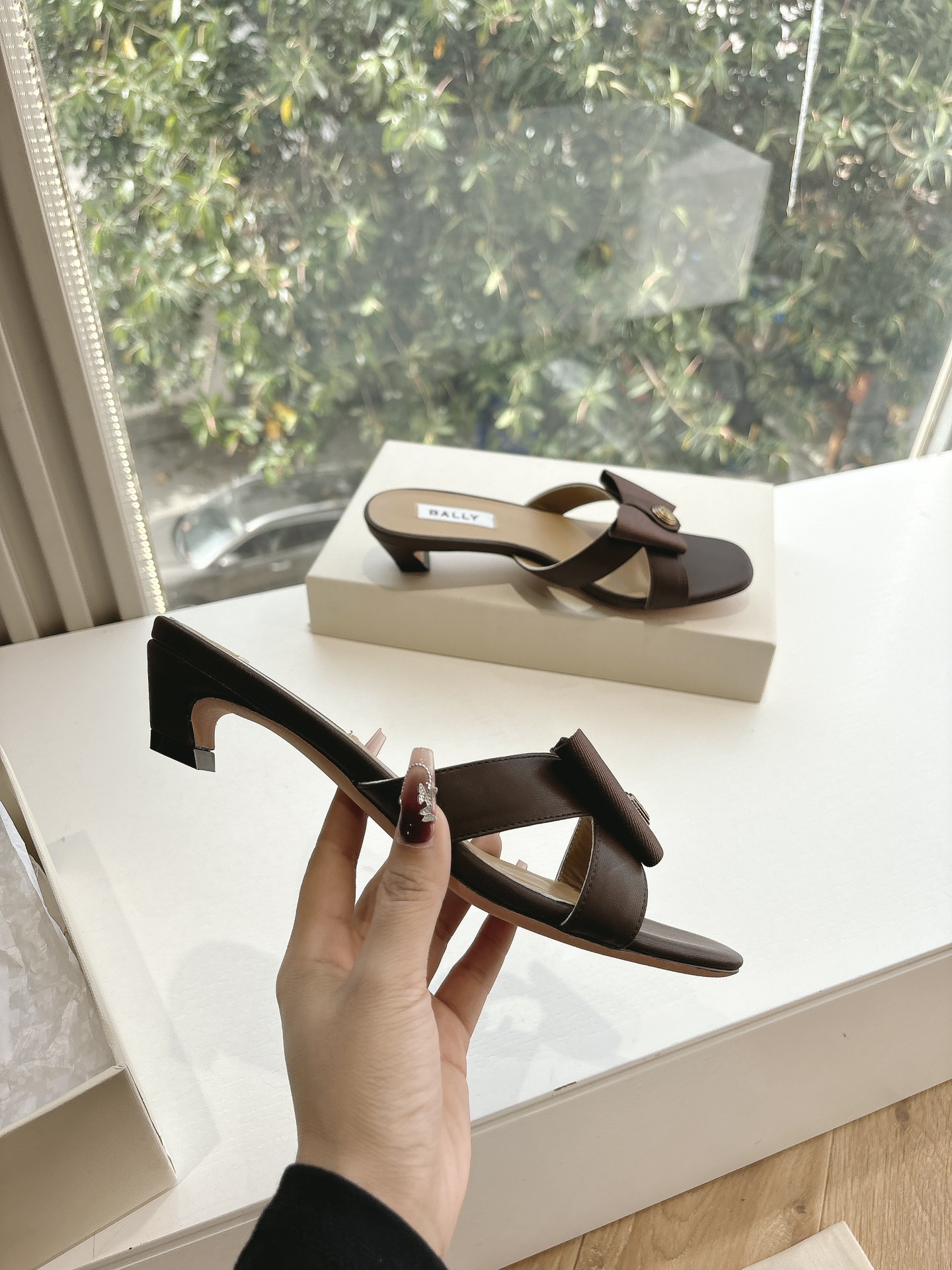 BALLY 발리 슬리퍼 플랫 샌들 신발