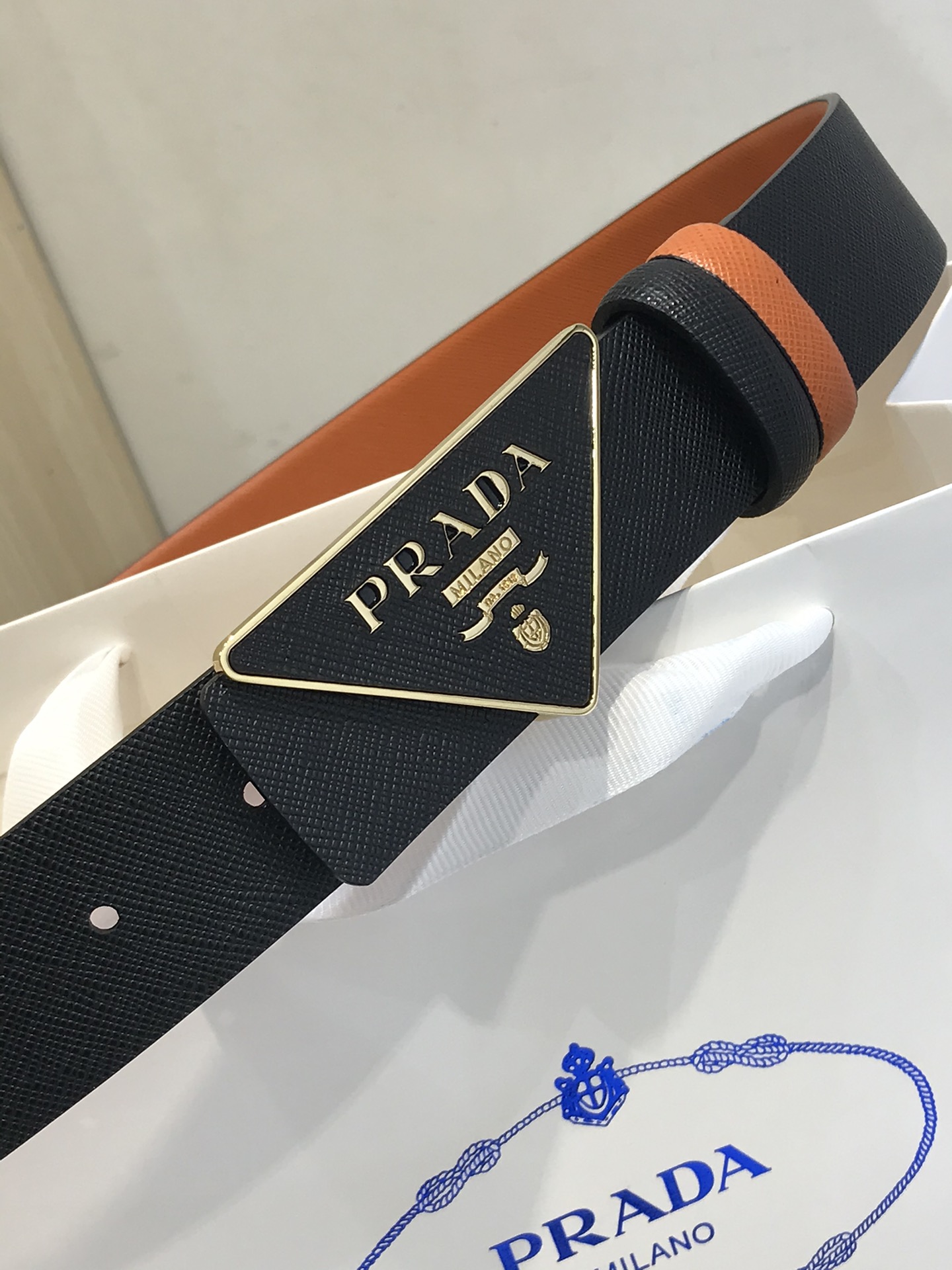 PRADA 프라다 벨트