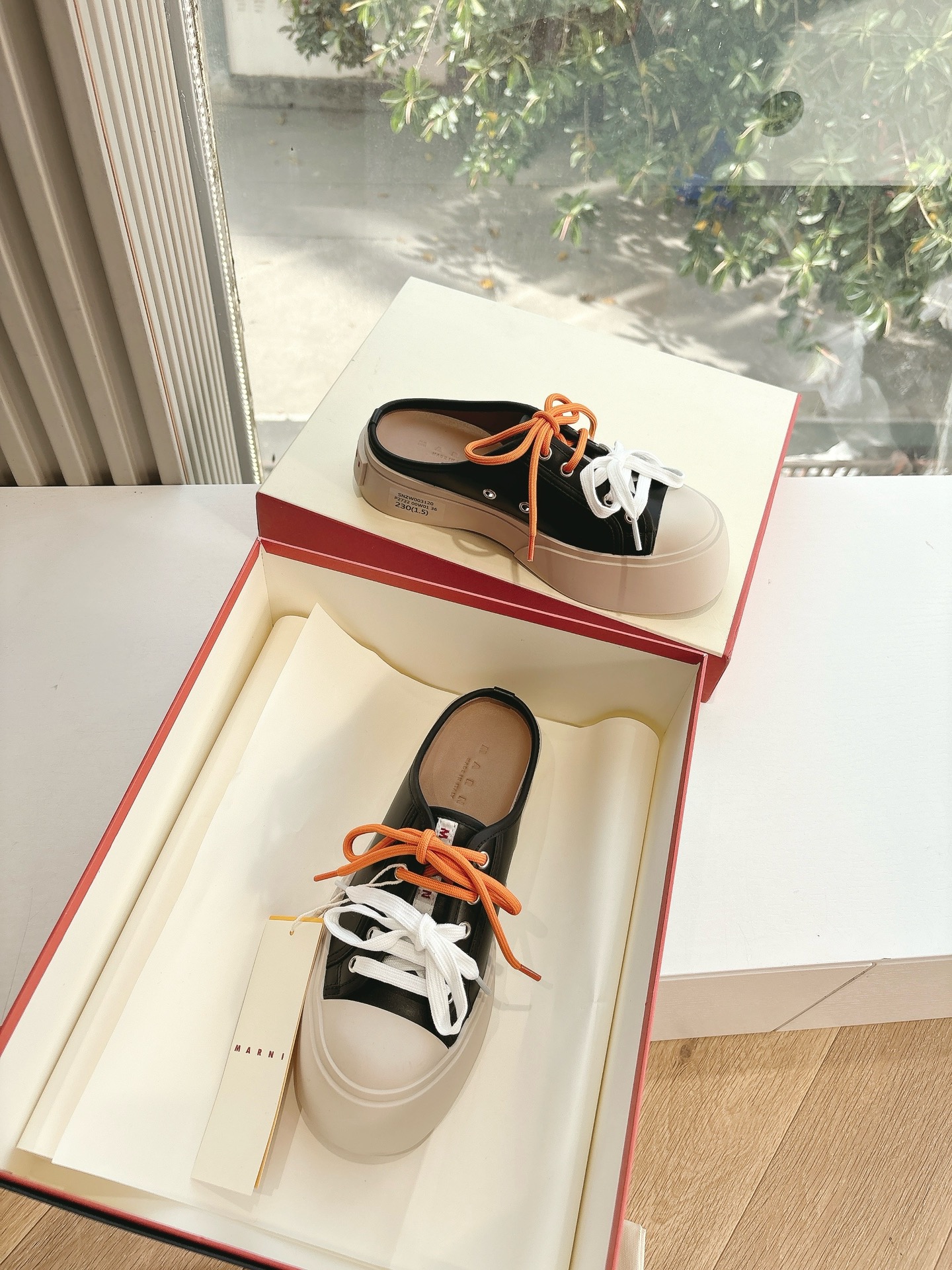 Marni 마르니 뮬 스니커즈 신발