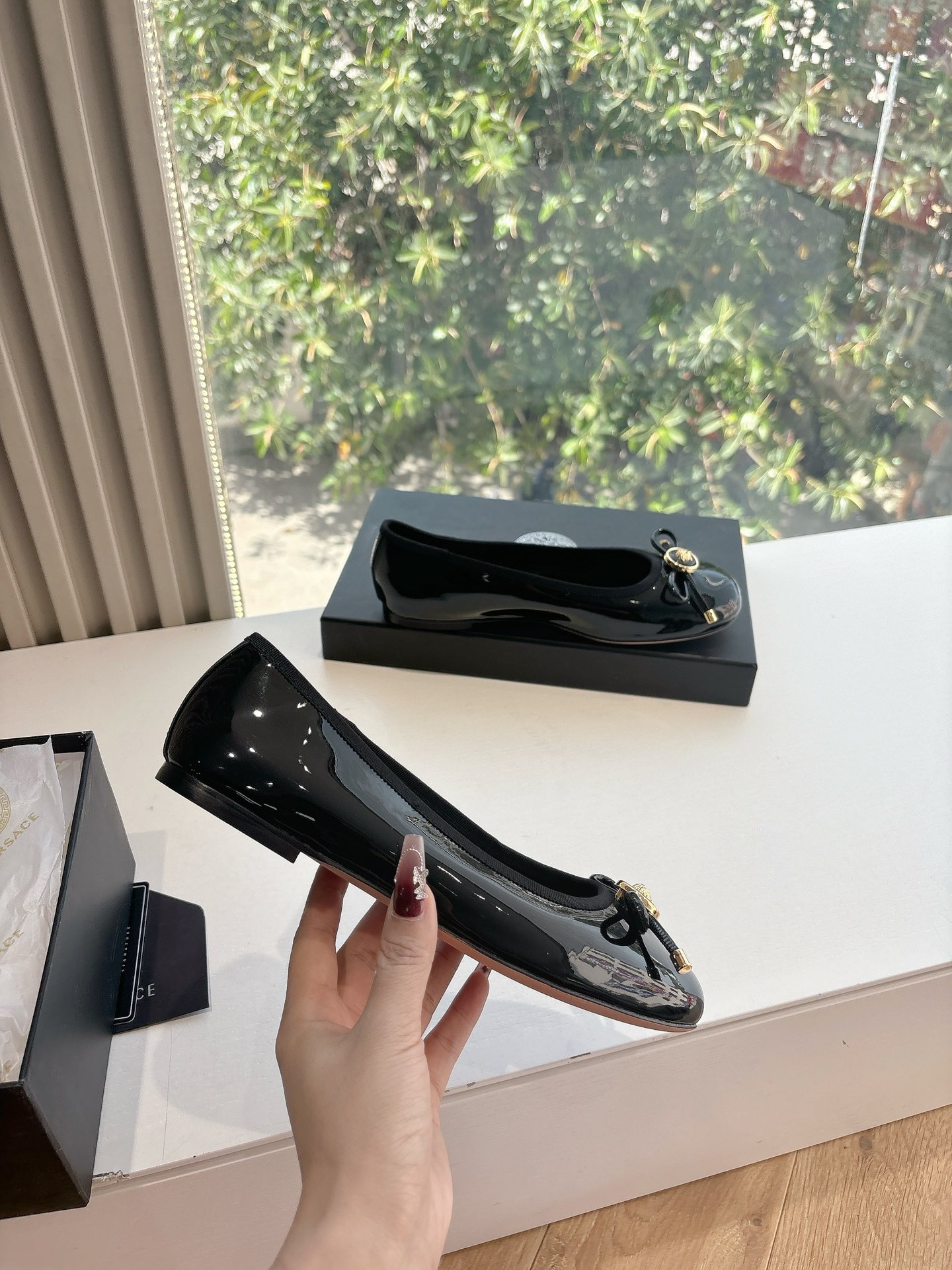 Versace 베르사체 플랫 슈즈 단화 신발