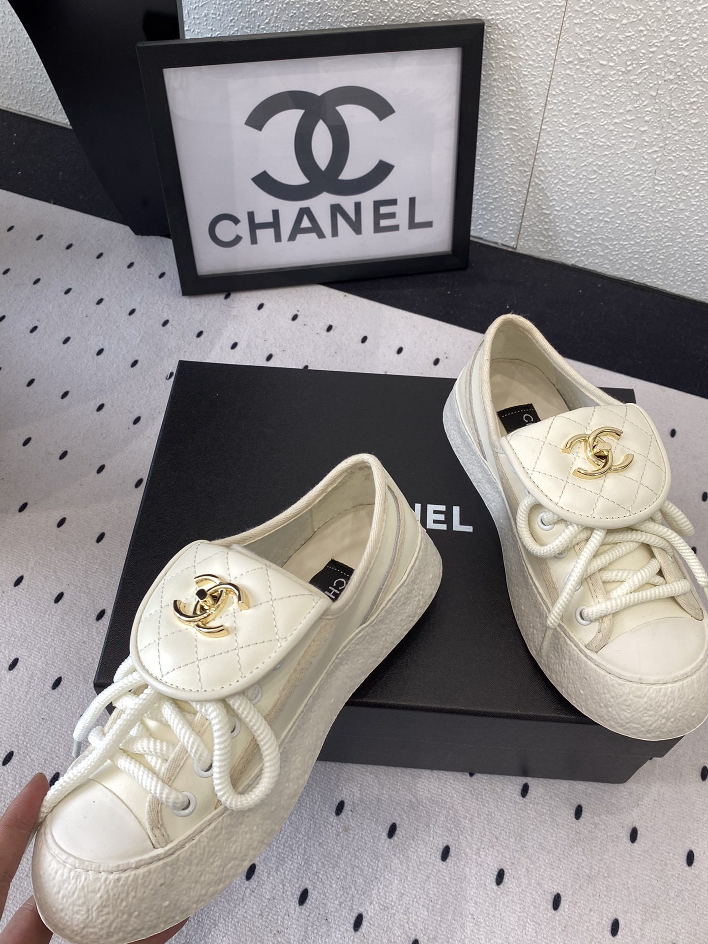CHANEL 샤넬 단화 스니커즈 신발