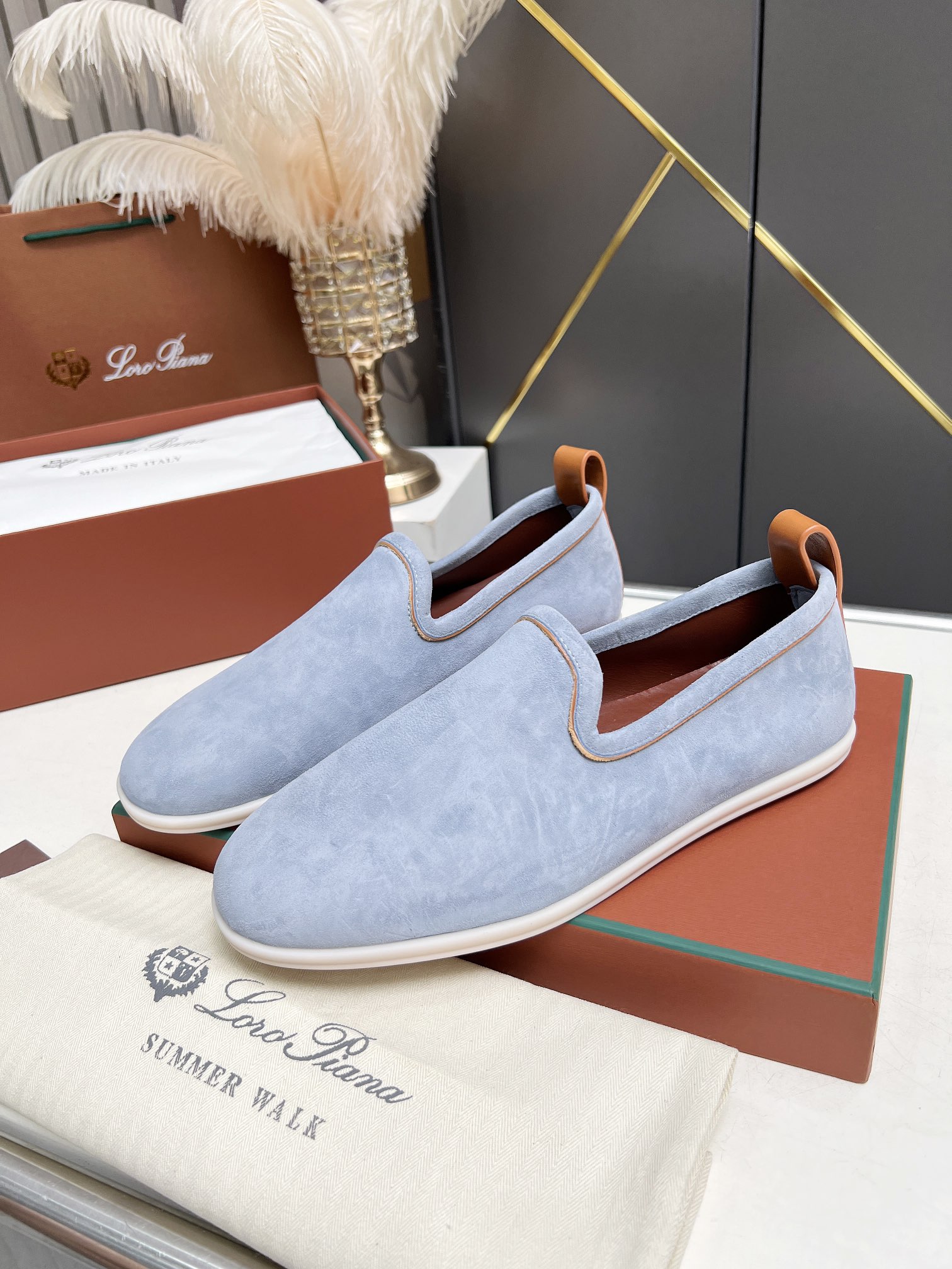 Loro Piana 로로피아나 슬립온 로퍼 신발