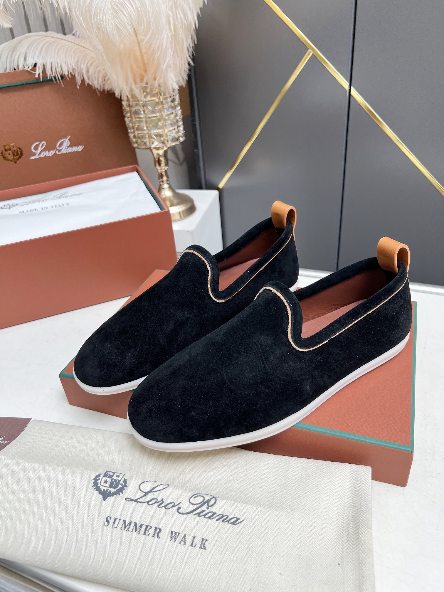 Loro Piana 로로피아나 슬립온 로퍼 신발