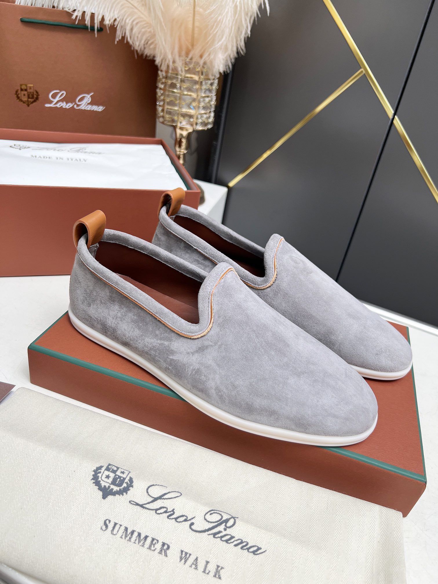 Loro Piana 로로피아나 슬립온 로퍼 신발