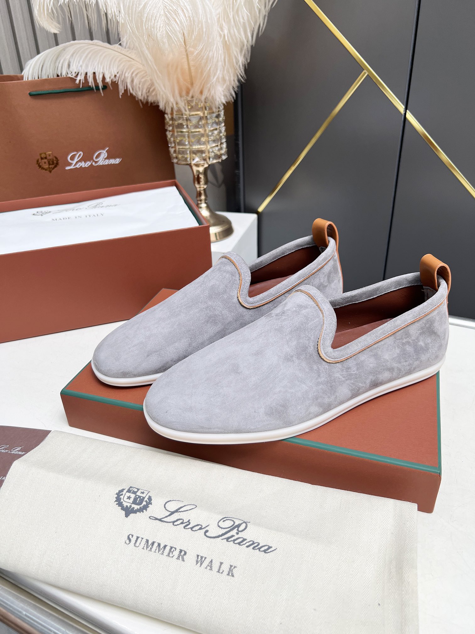 Loro Piana 로로피아나 슬립온 로퍼 신발