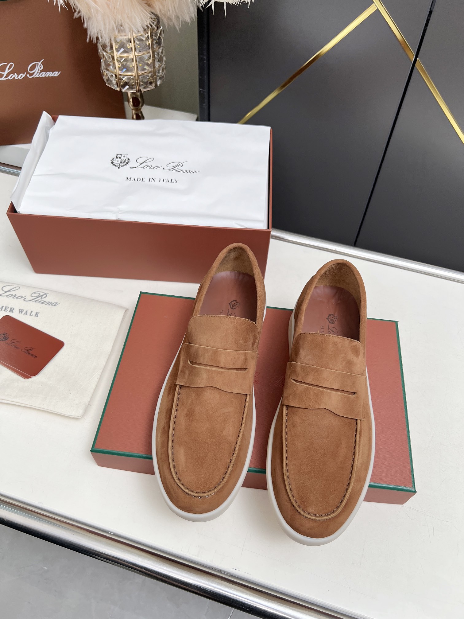 Loro Piana 로로피아나 로퍼 구두 신발