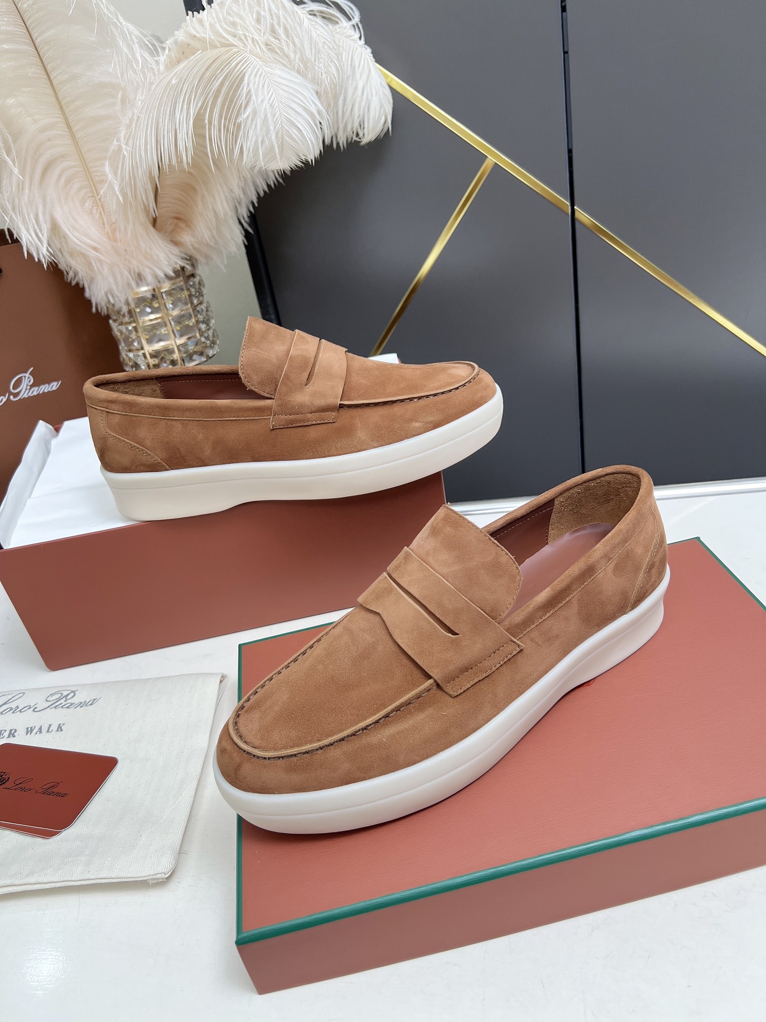 Loro Piana 로로피아나 로퍼 구두 신발