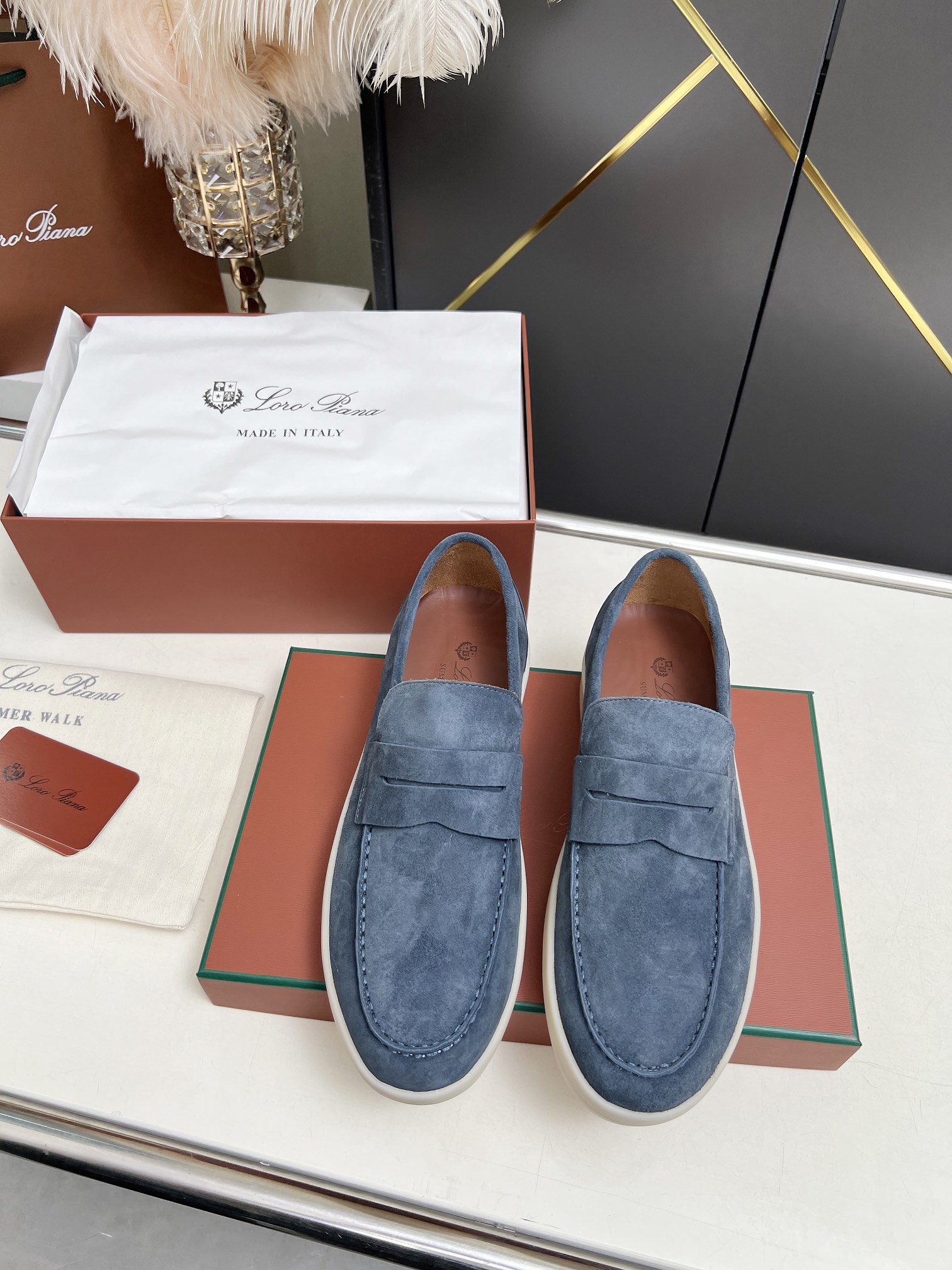 Loro Piana 로로피아나 로퍼 구두 신발