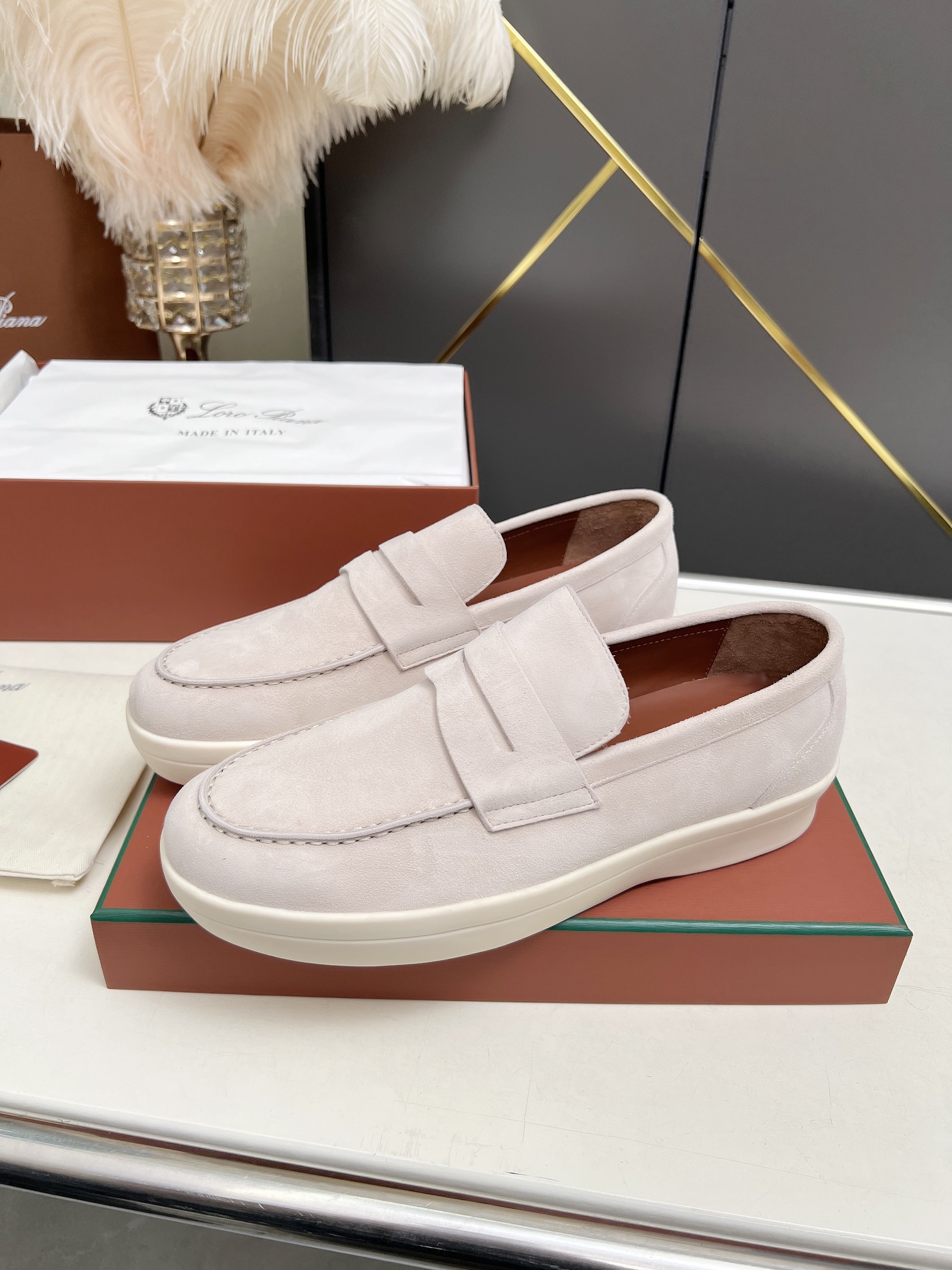 Loro Piana 로로피아나 로퍼 구두 신발