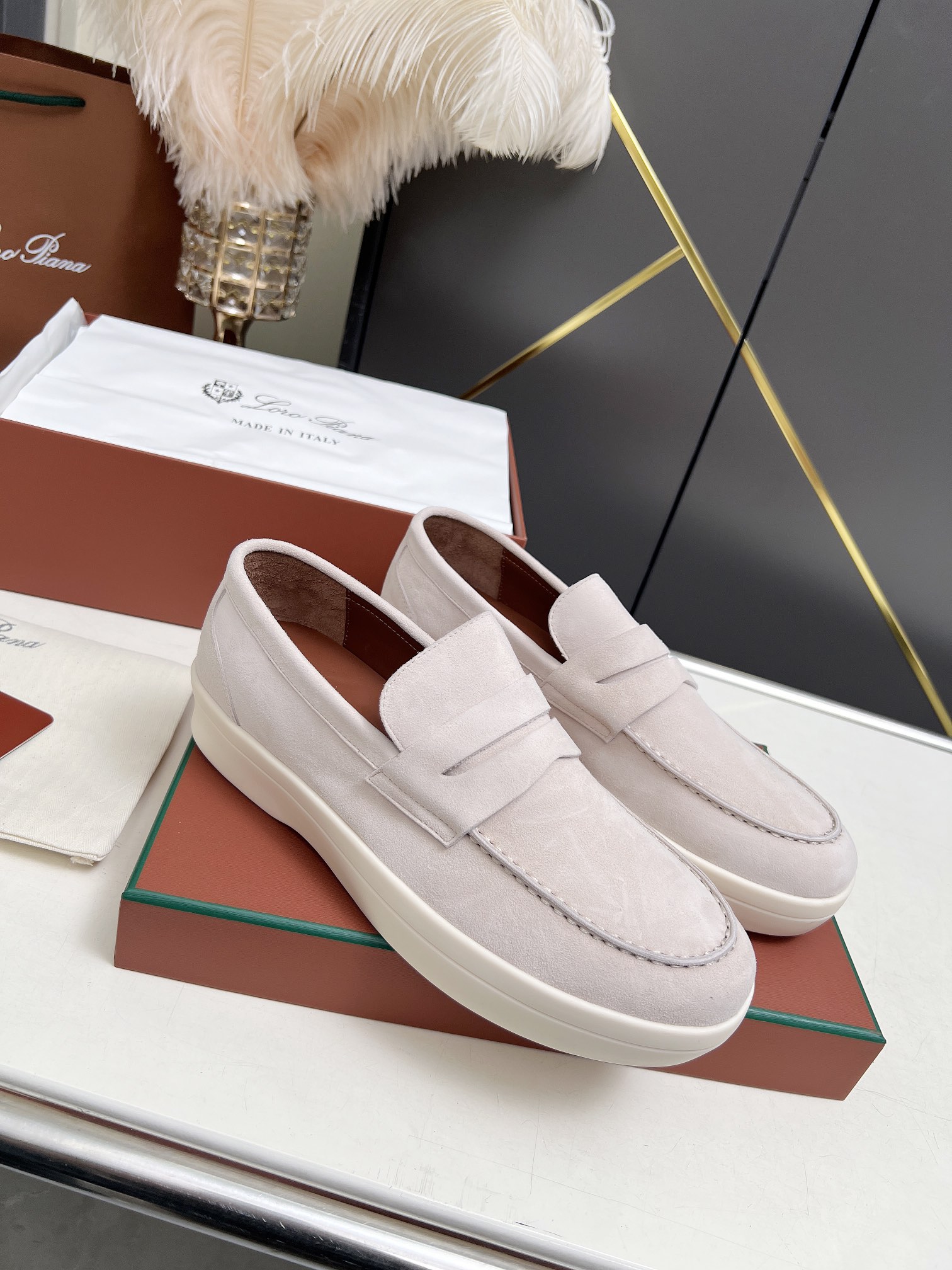 Loro Piana 로로피아나 로퍼 구두 신발