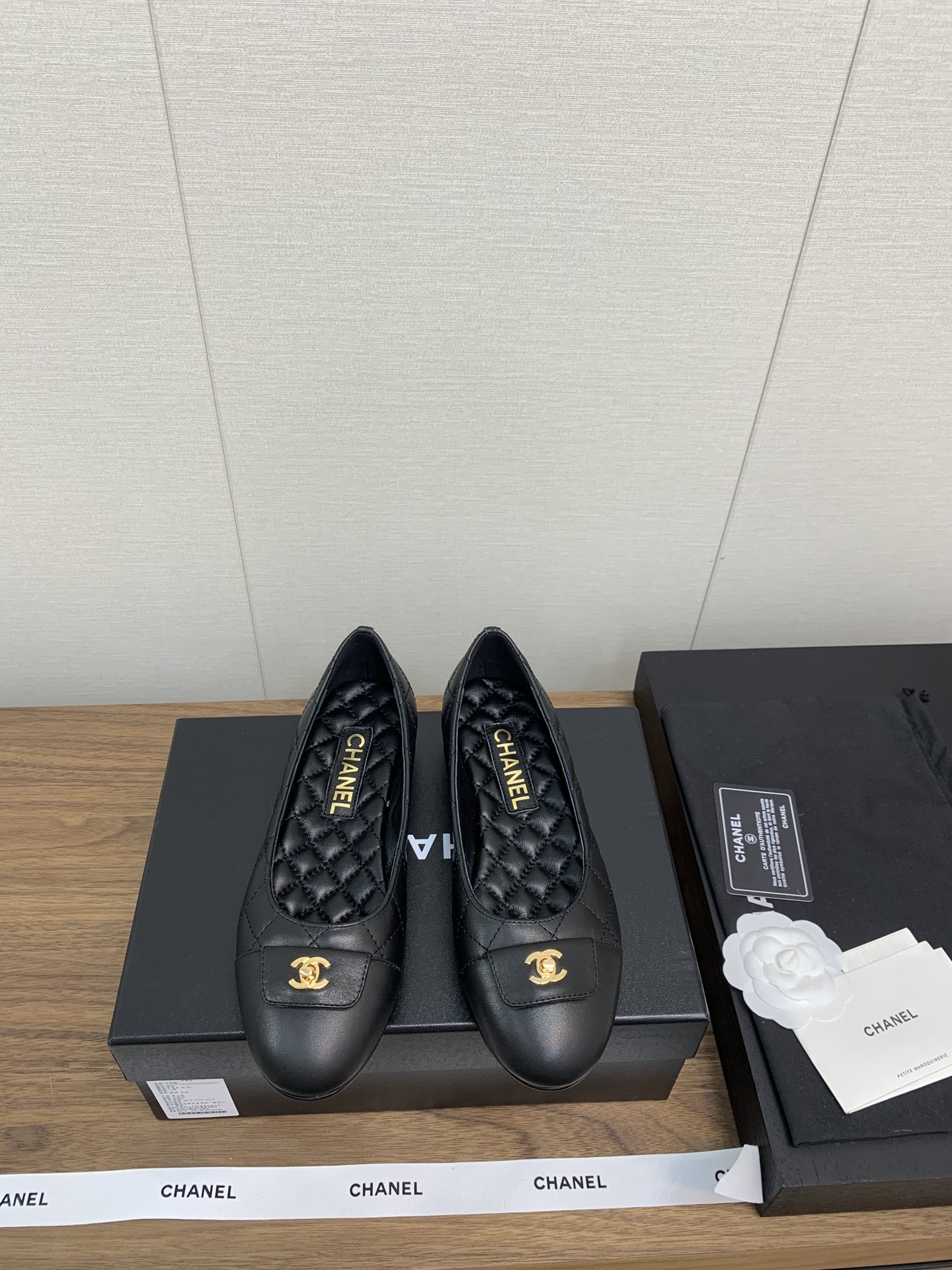 CHANEL 샤넬 플랫 슈즈 단화 신발