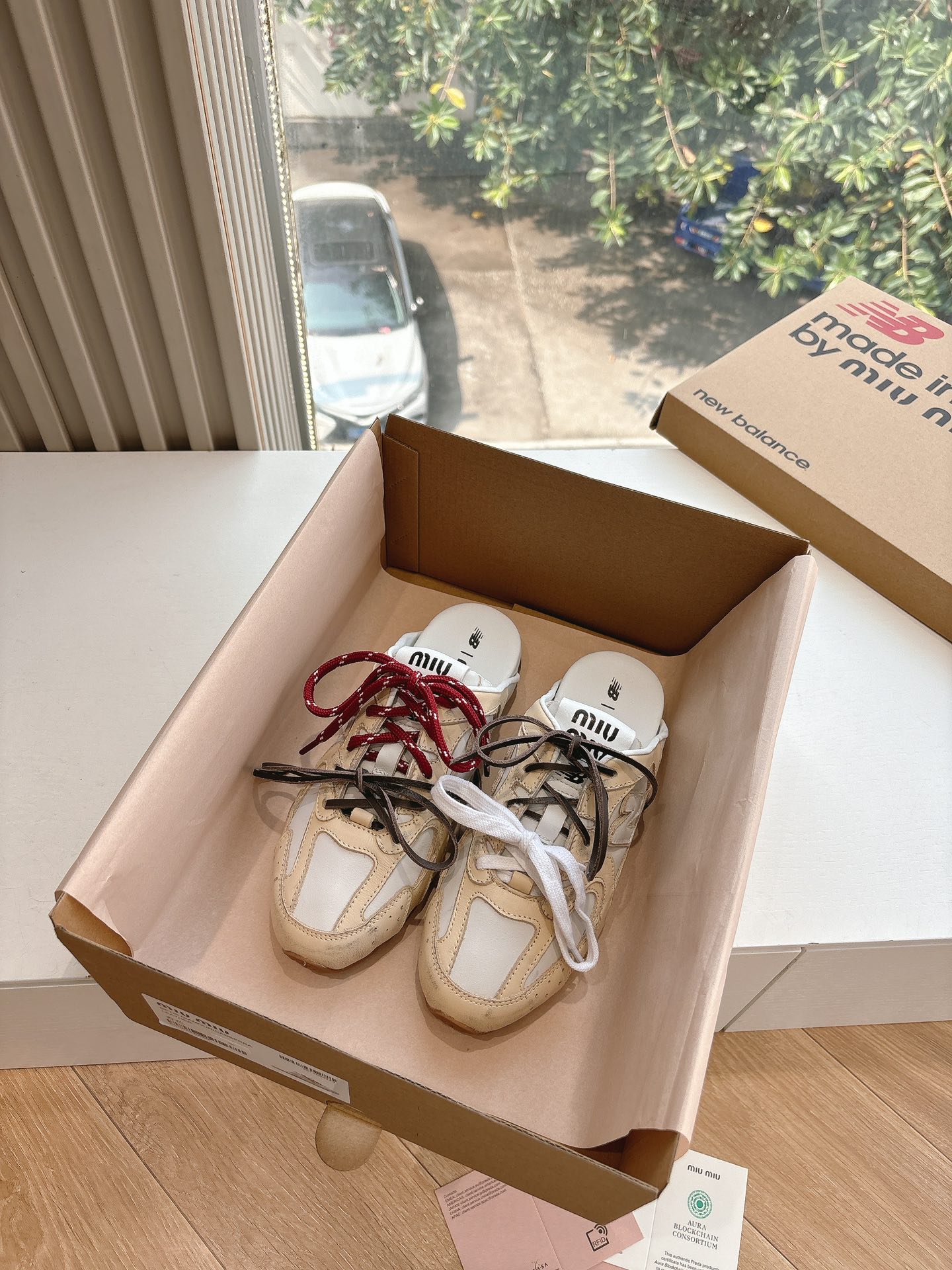 miumiu 미우미우 스니커즈 뮬 신발