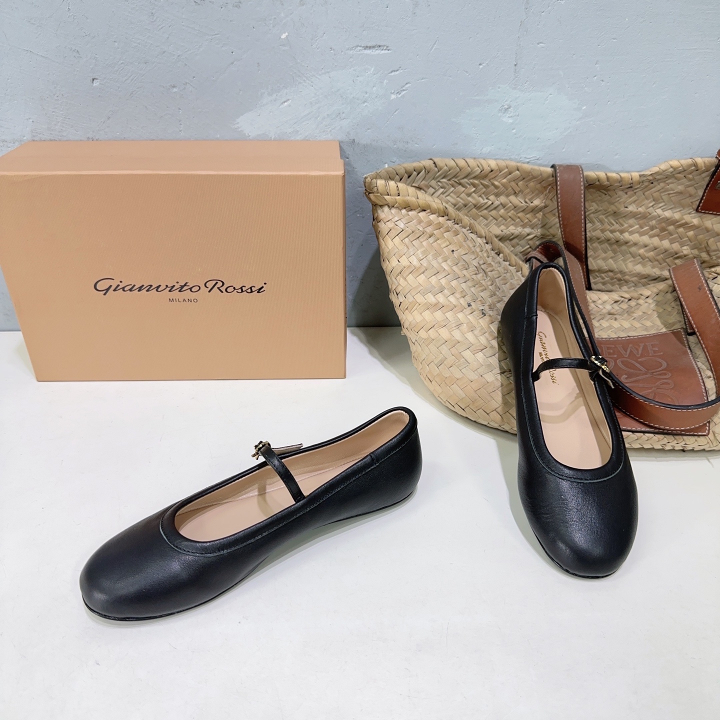 Gianvito Rossi 지안비토 로씨 플랫 슈즈 단화 신발