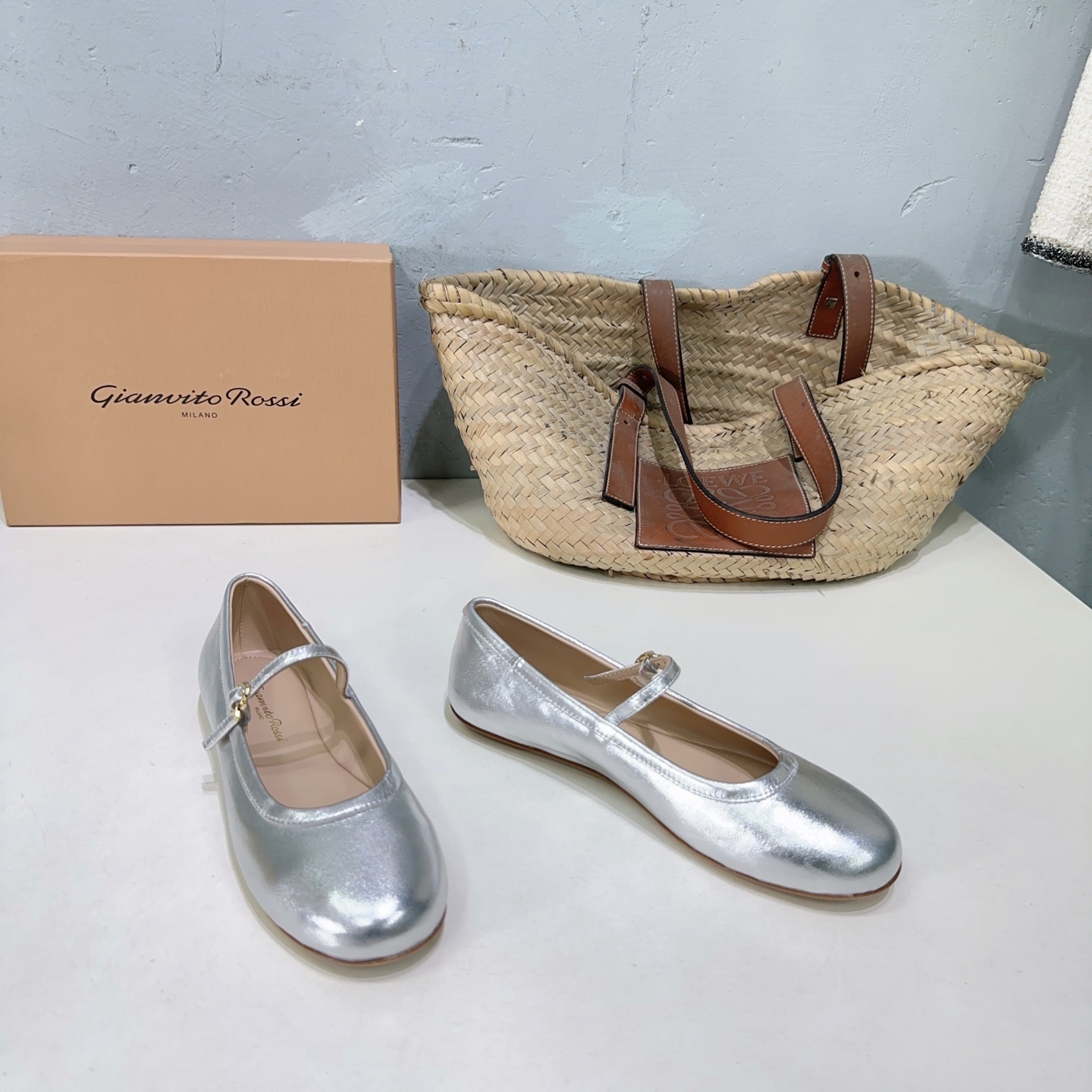 Gianvito Rossi 지안비토 로씨 플랫 슈즈 단화 신발