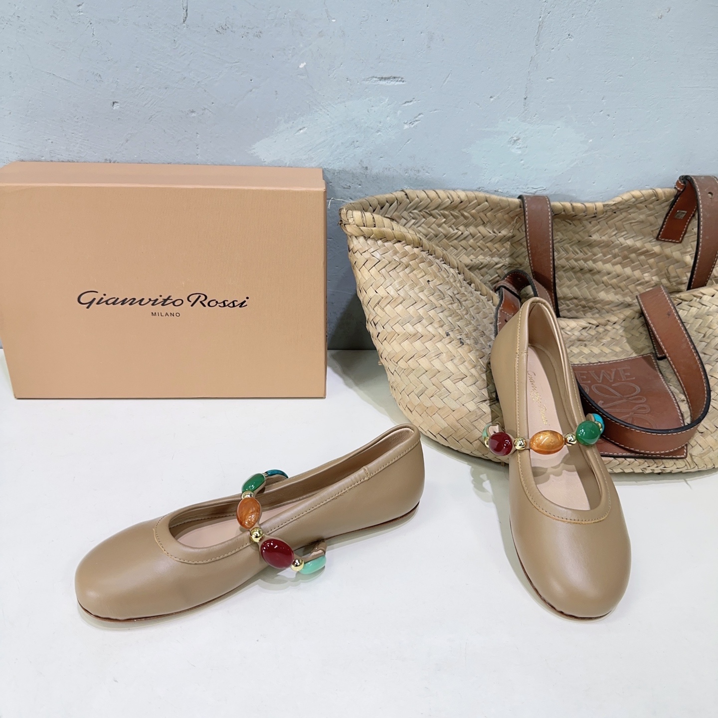 Gianvito Rossi 지안비토 로씨 플랫 슈즈 단화 신발