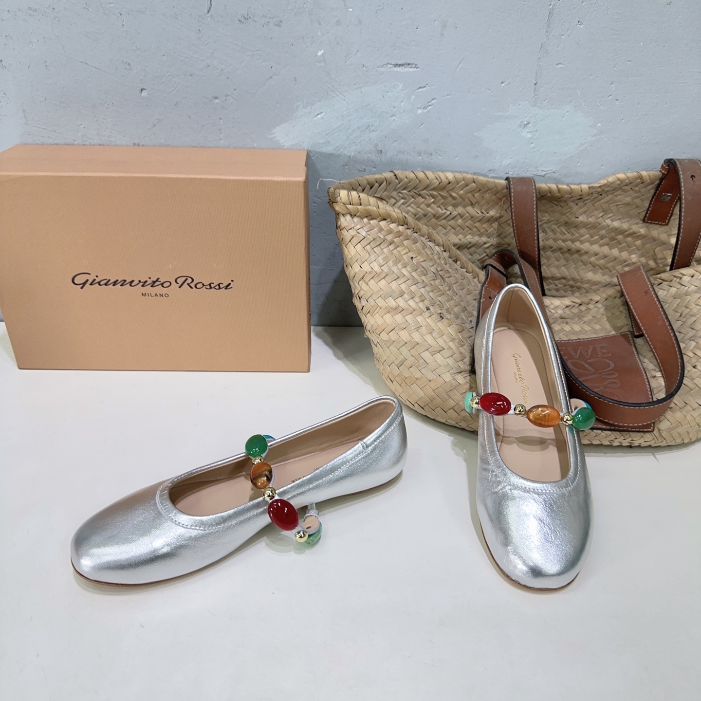 Gianvito Rossi 지안비토 로씨 플랫 슈즈 단화 신발
