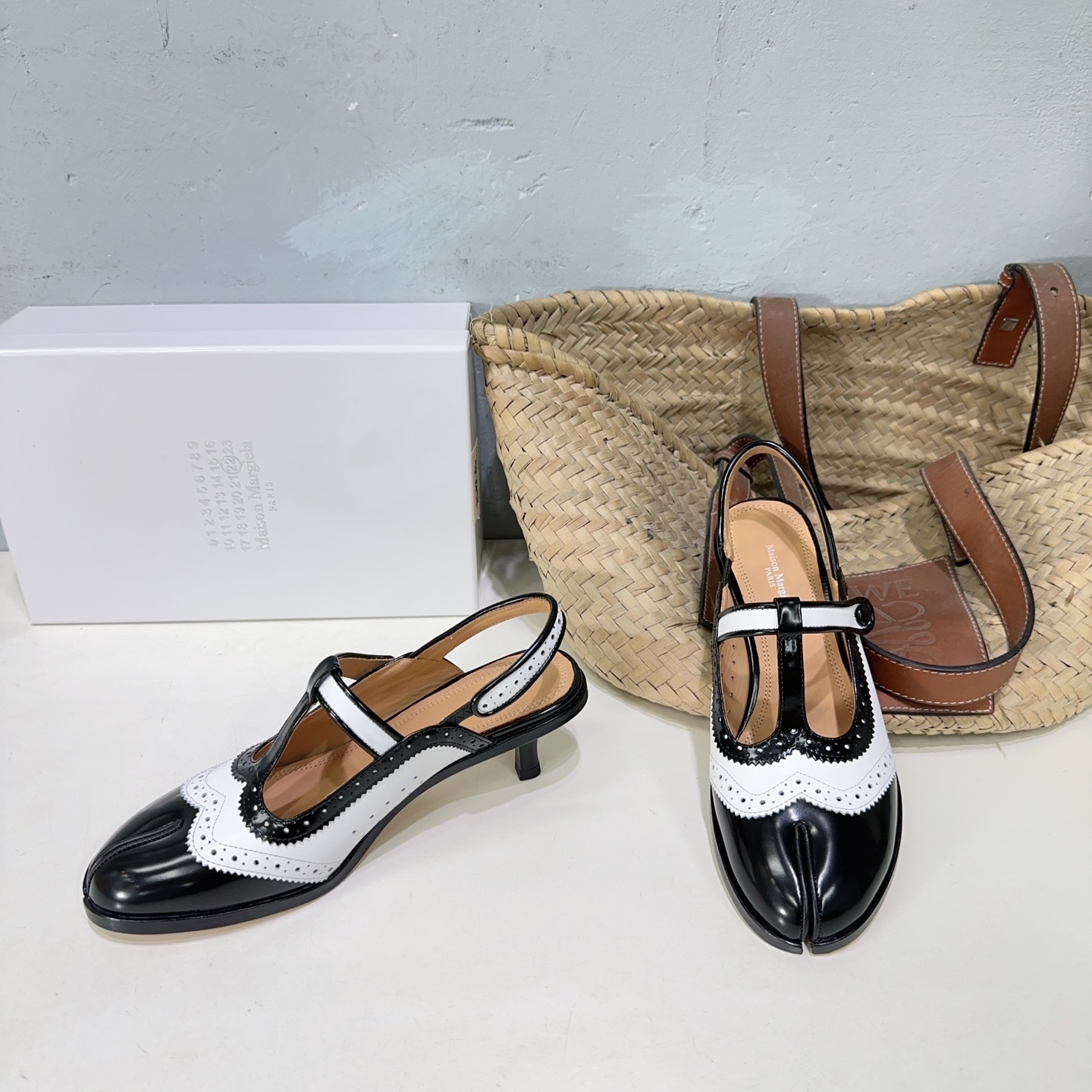 Maison Margiela 메종 마르지엘라 MM6 백 힐 샌들 신발