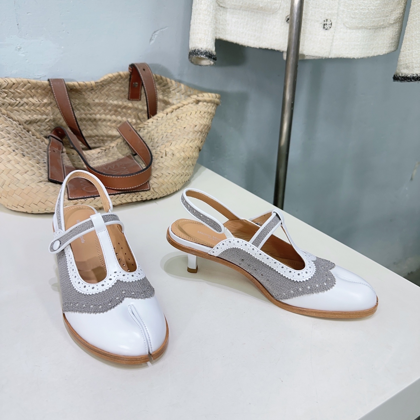 Maison Margiela 메종 마르지엘라 MM6 백 힐 샌들 신발