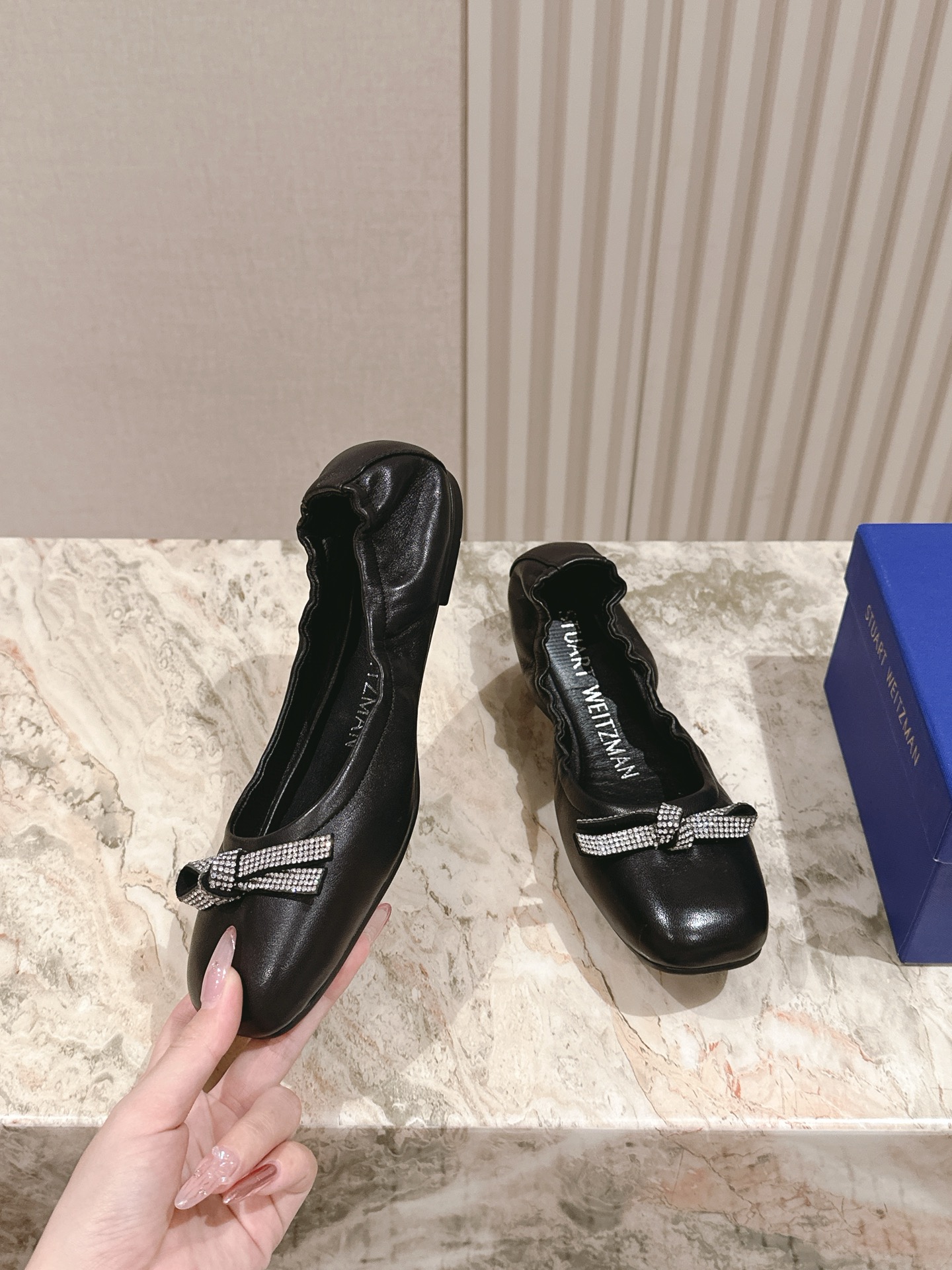 STUART WEITZMAN SW 스튜어트 와이츠먼 플랫 슈즈 단화 신발