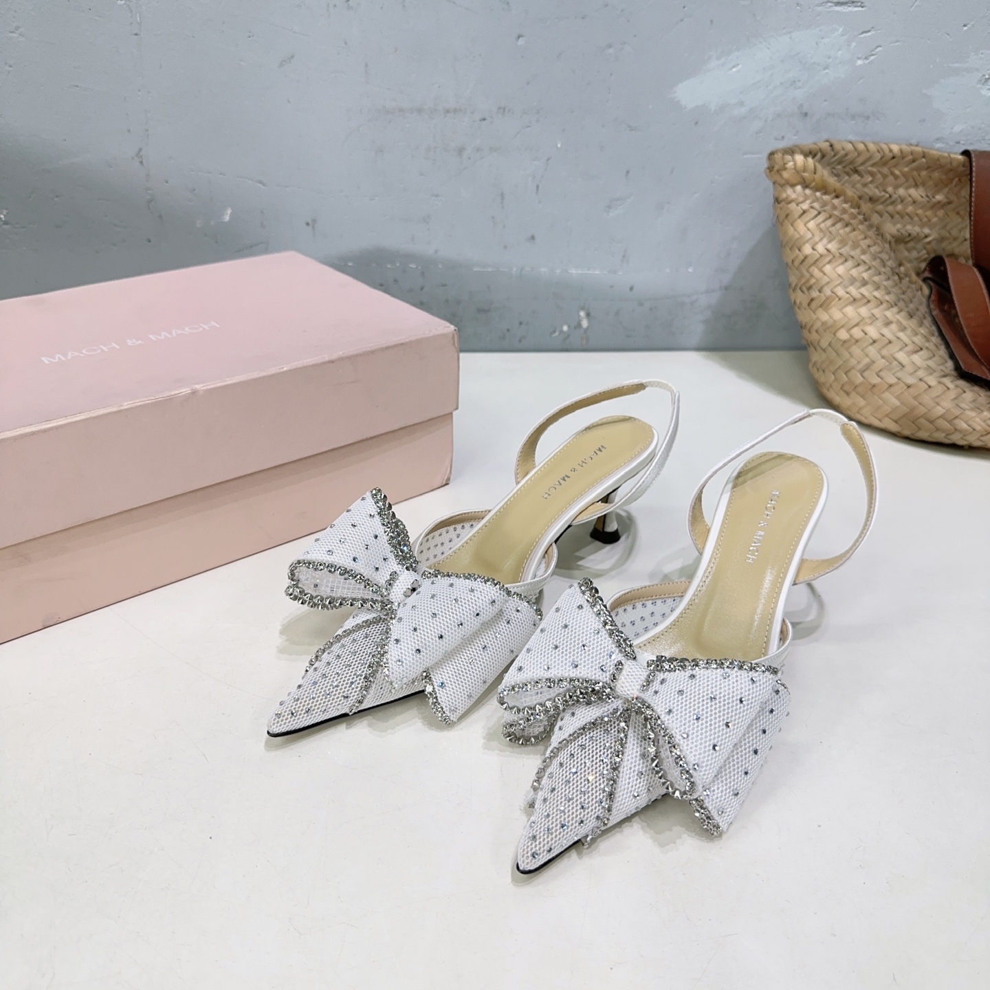 mach&mach 마하안마하 스틸레토 뒷굽 샌들 구두 신발