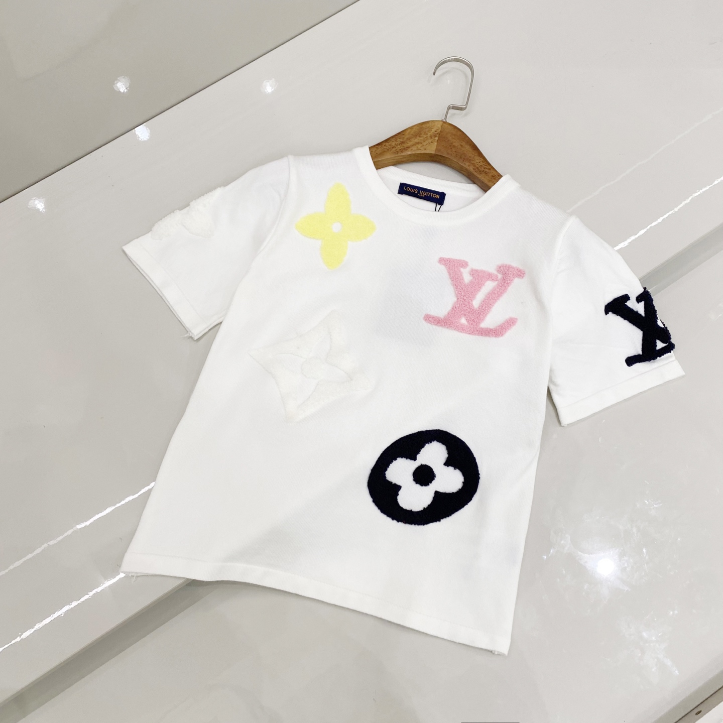 Louis Vuitton LV 루이비통 니트 반팔 티셔츠 의류